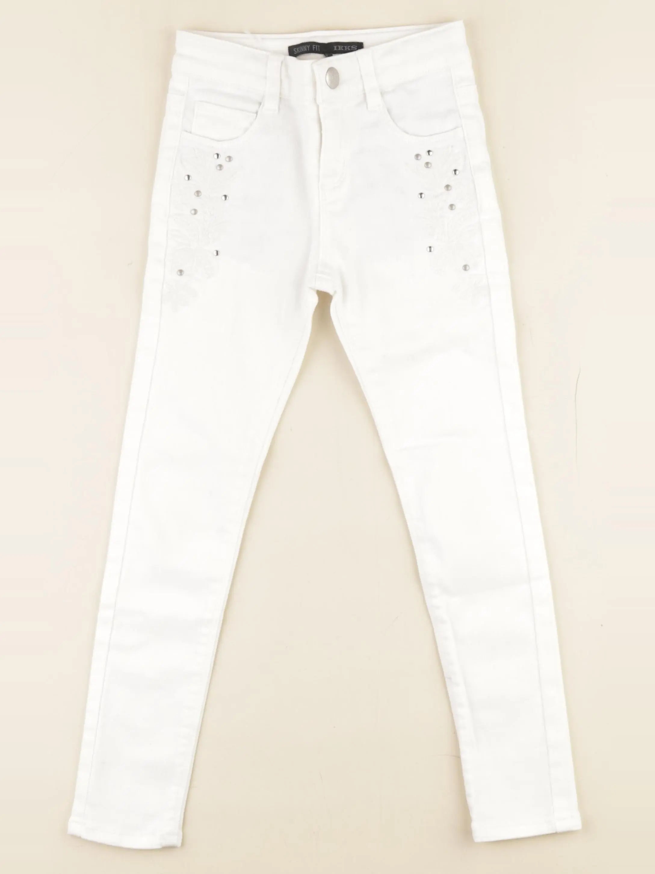 IKKS - pantalon blanc - 6 ans