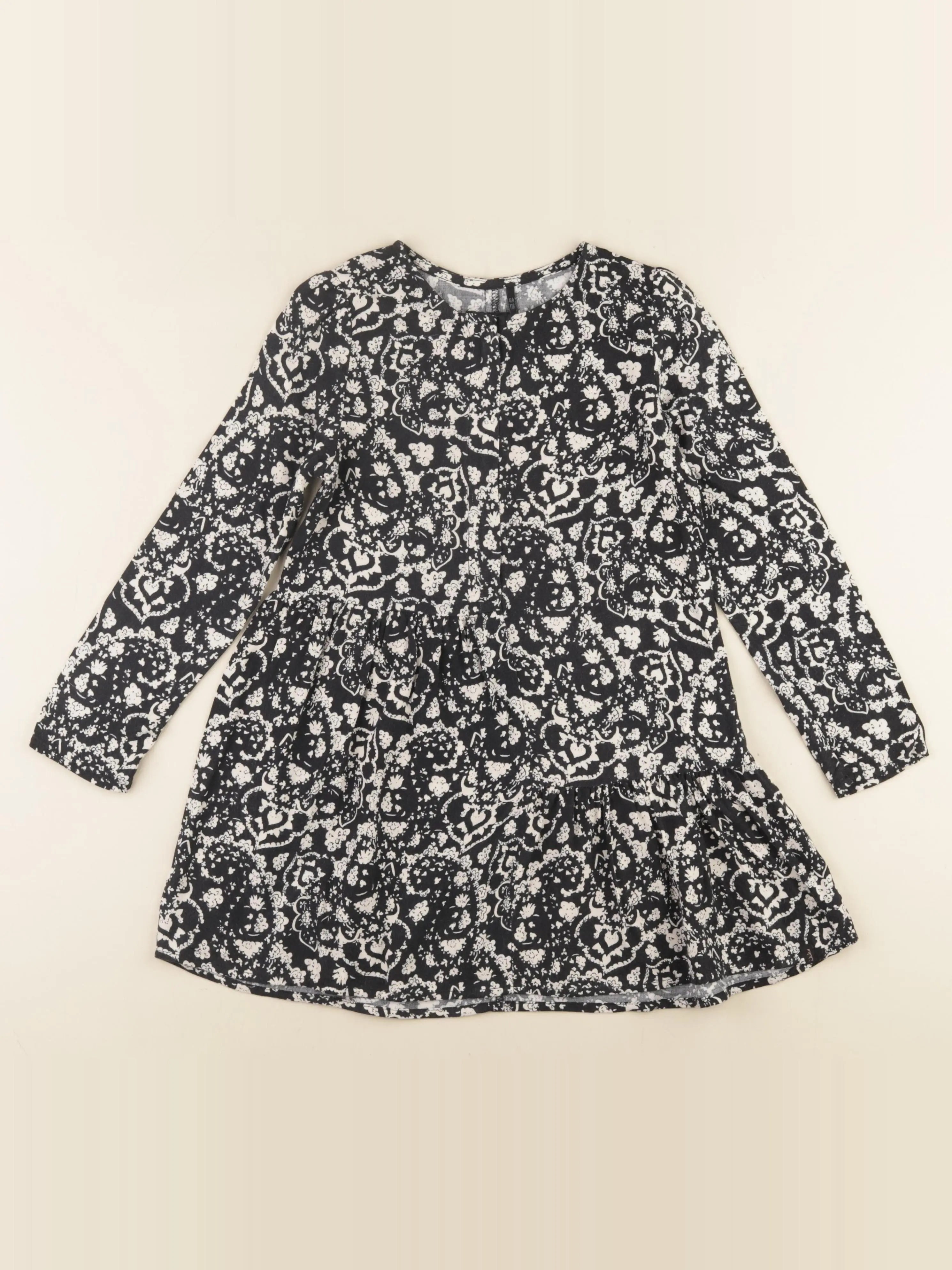 IKKS - robe noir - 6 ans