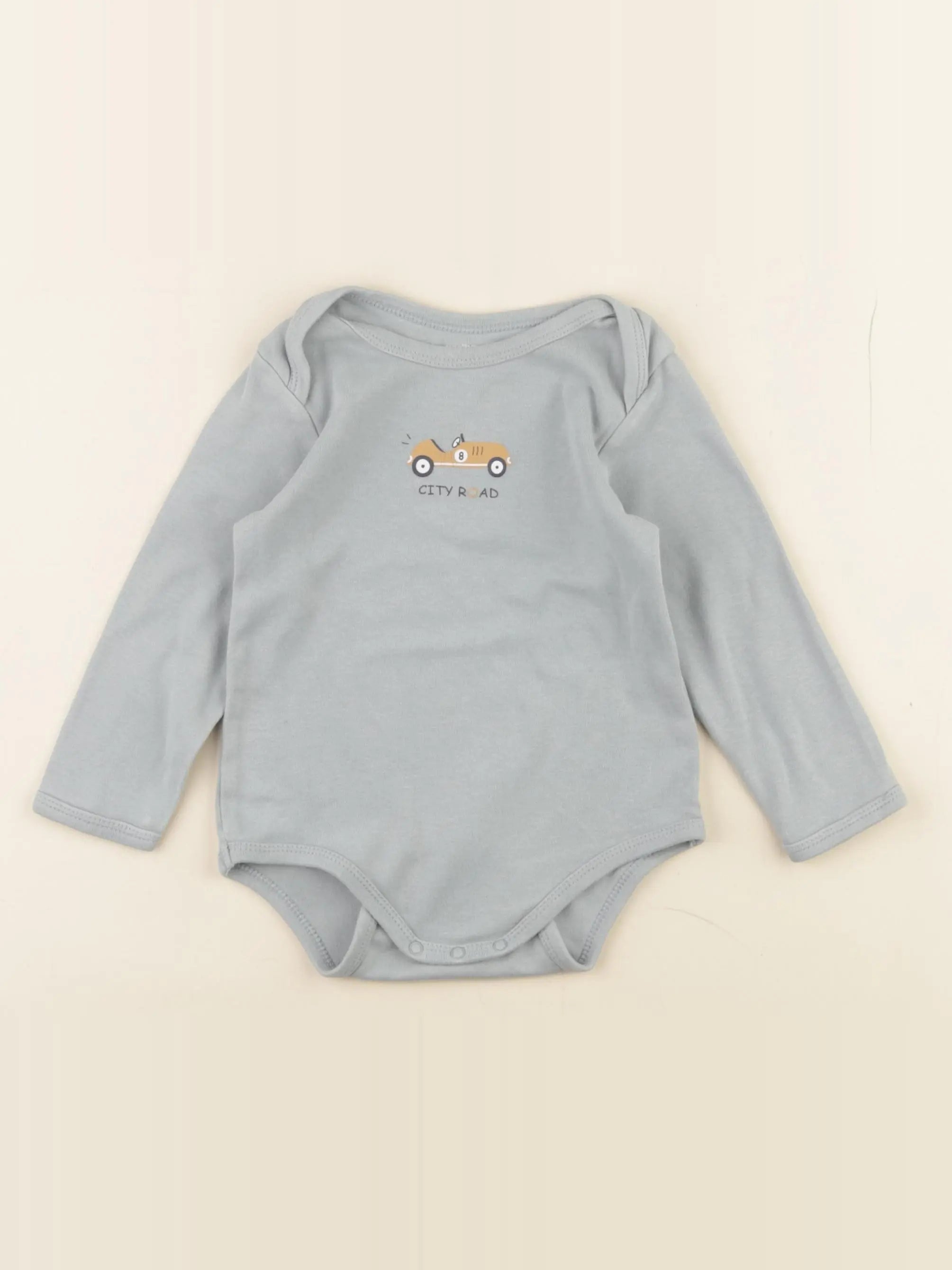 Vertbaudet - body bleu - 24 mois