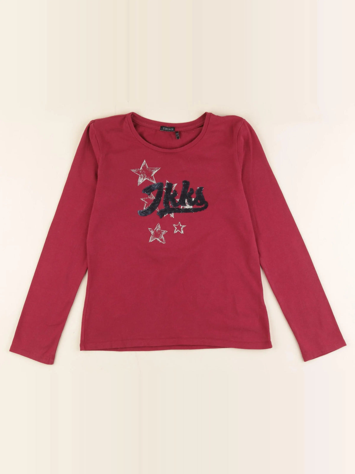 IKKS - tee-shirt rouge - 10 ans