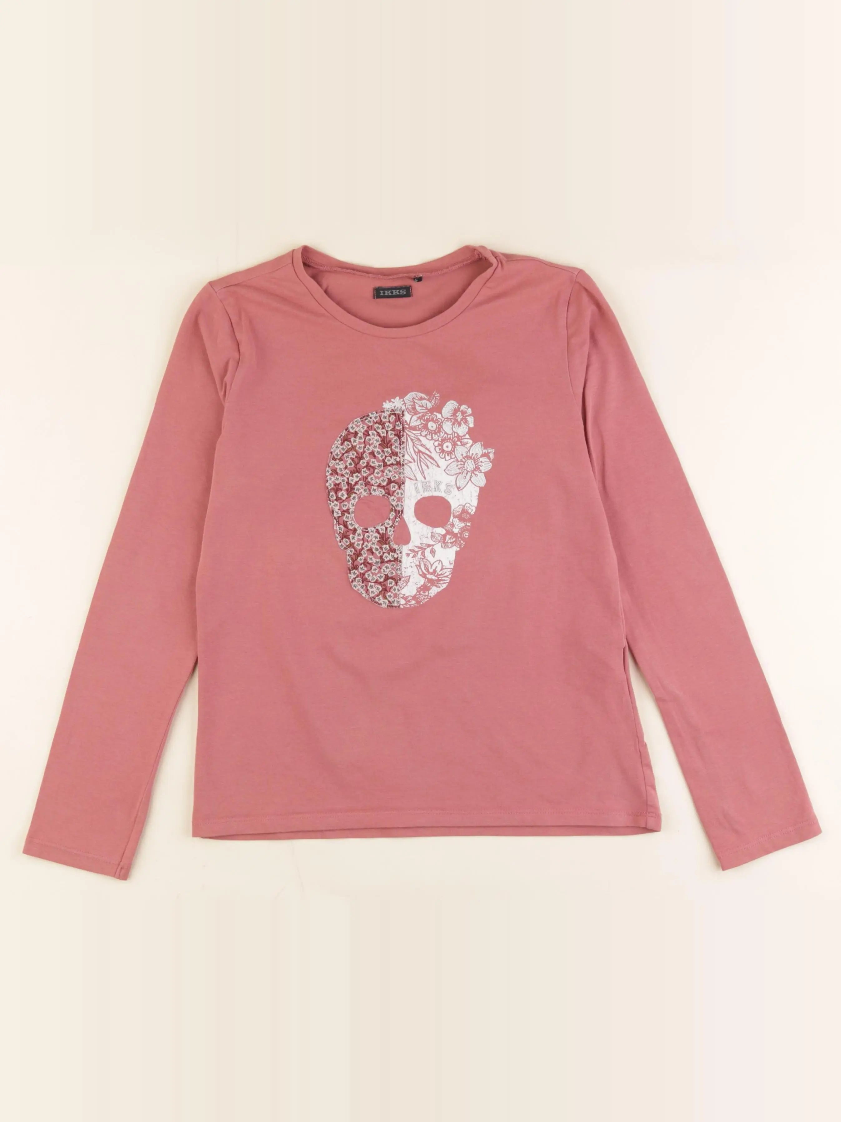 IKKS - tee-shirt rose - 10 ans