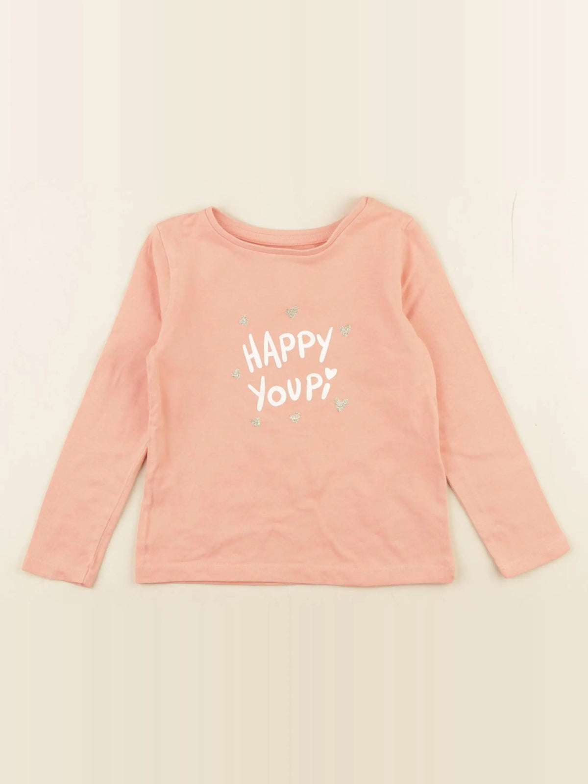 Vertbaudet - tee-shirt orange - 3 ans