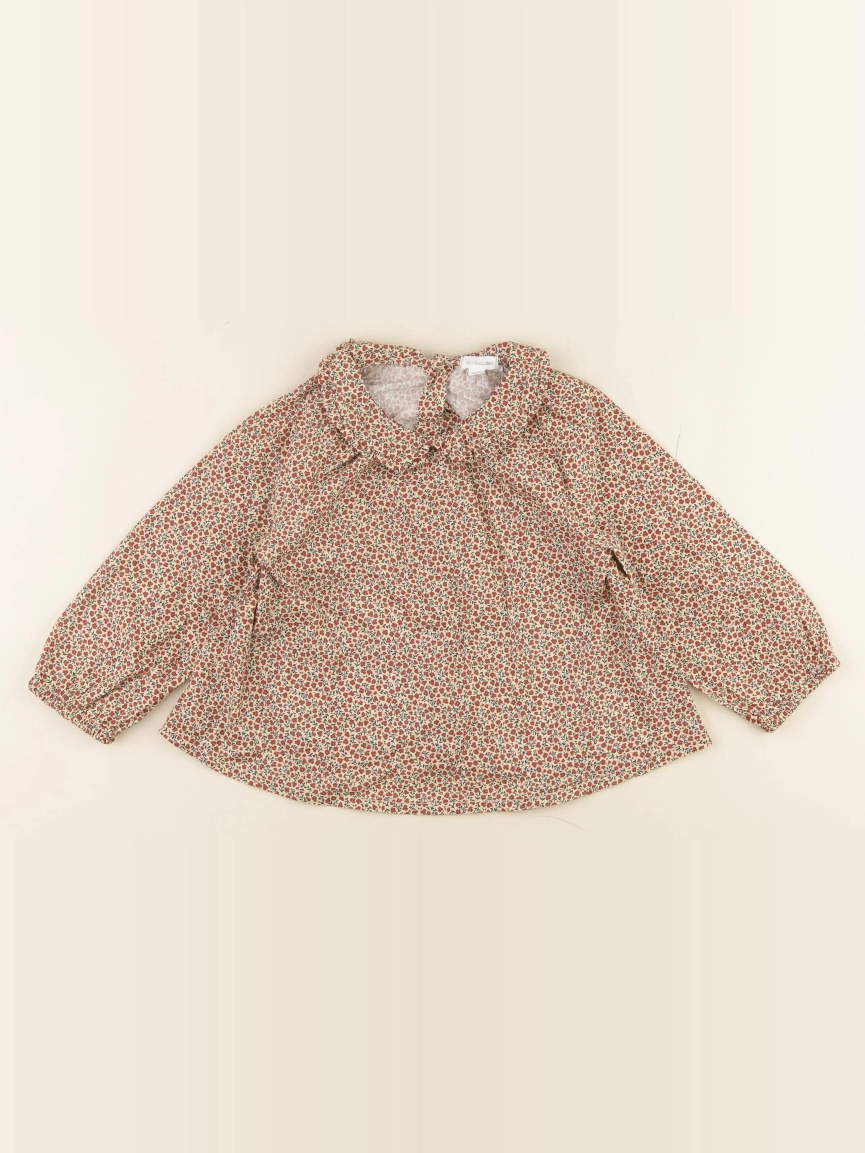 Vertbaudet - blouse beige, marron - 36 mois