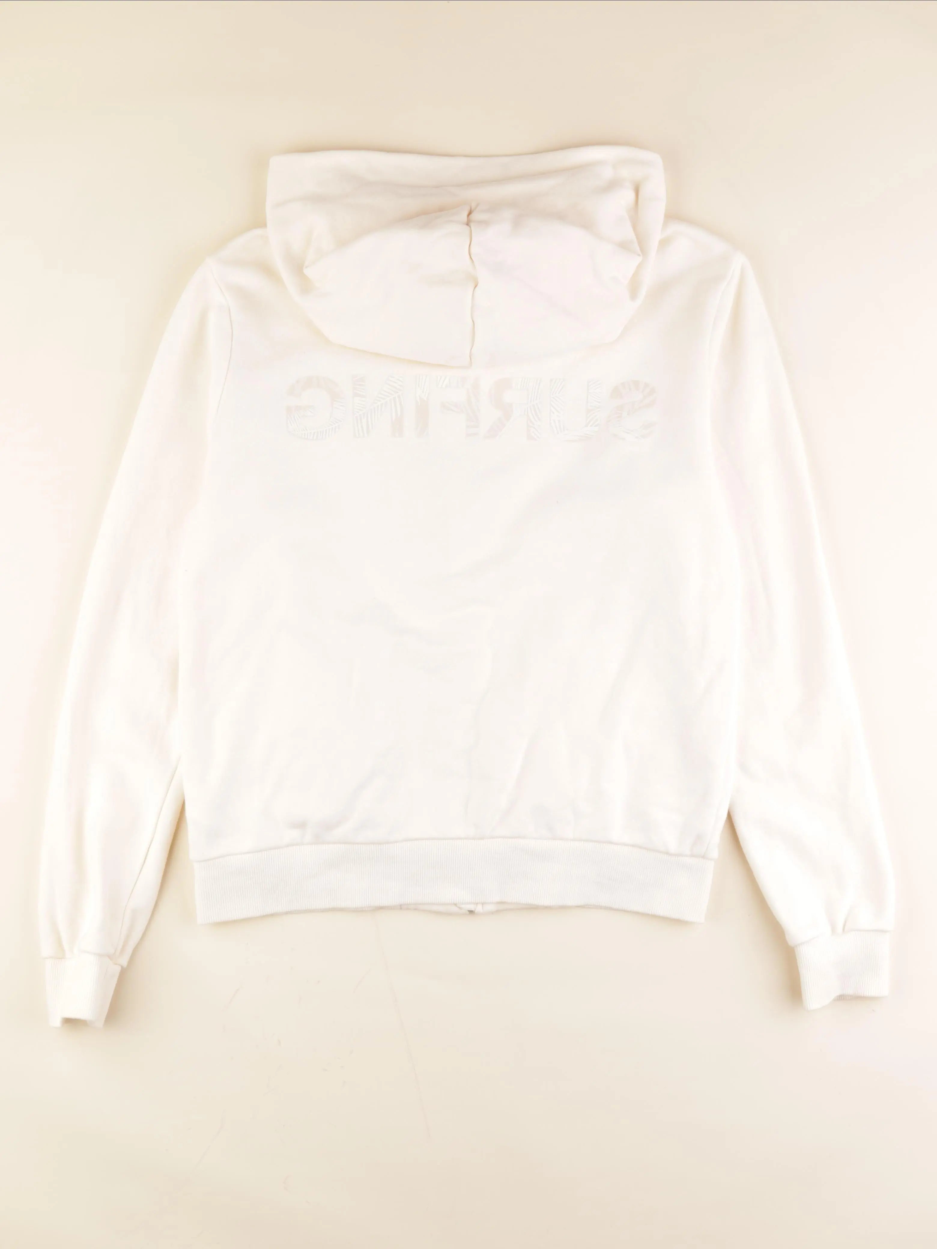 IKKS - sweat imprimé au dos beige - 16 ans