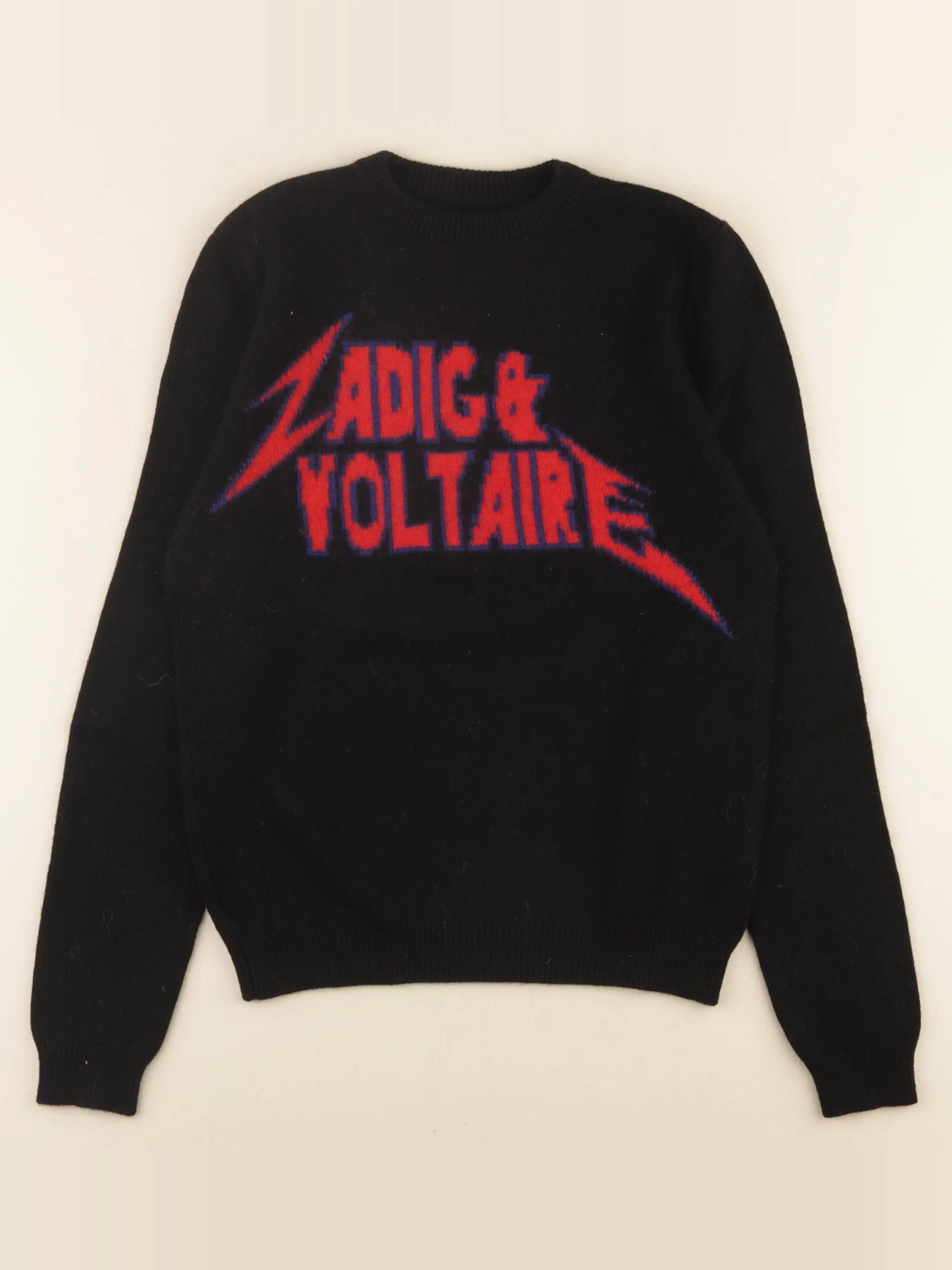 Zadig & Voltaire - pull noir - 12 ans