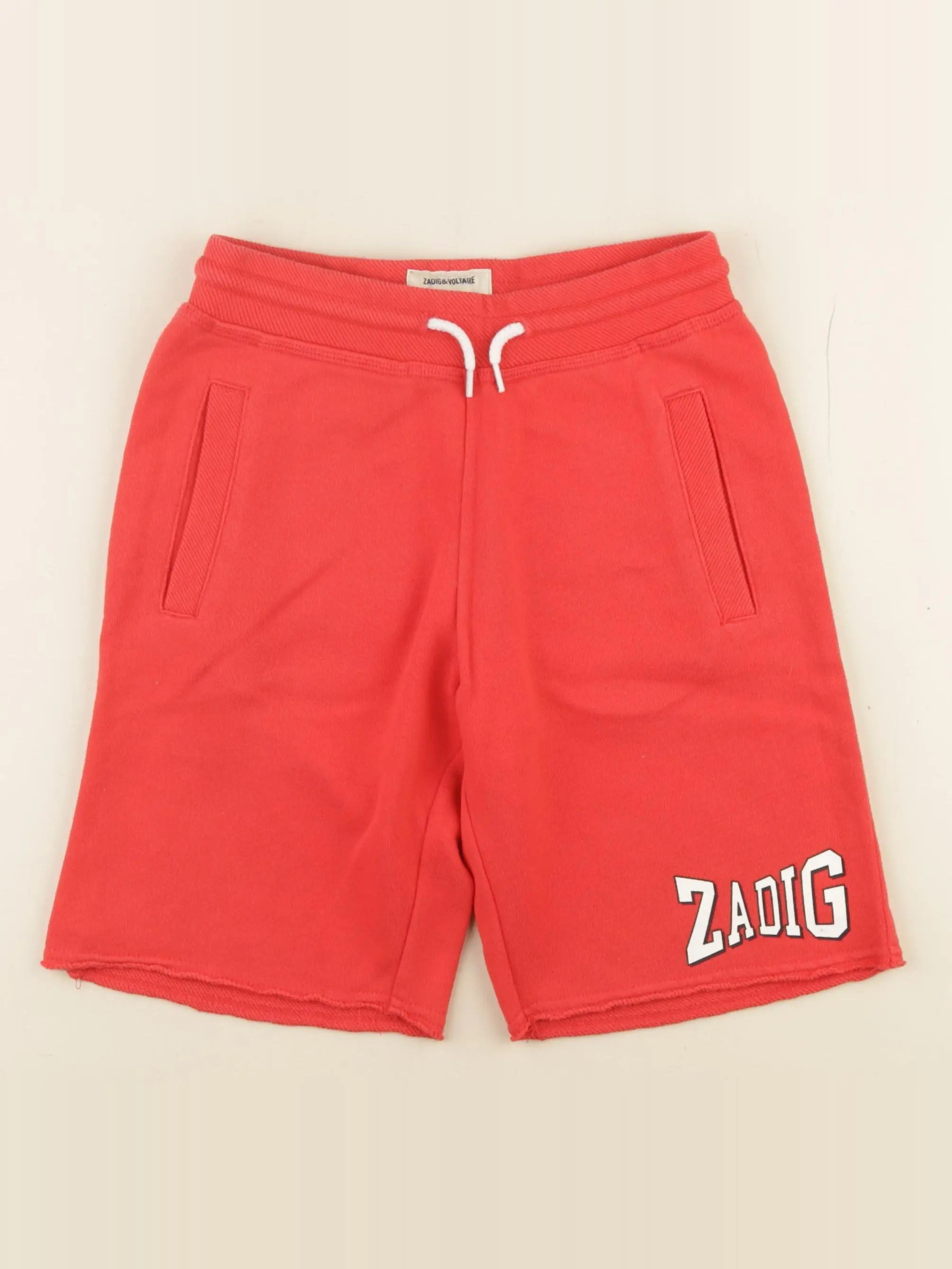 Zadig & Voltaire - short orange - 8 ans