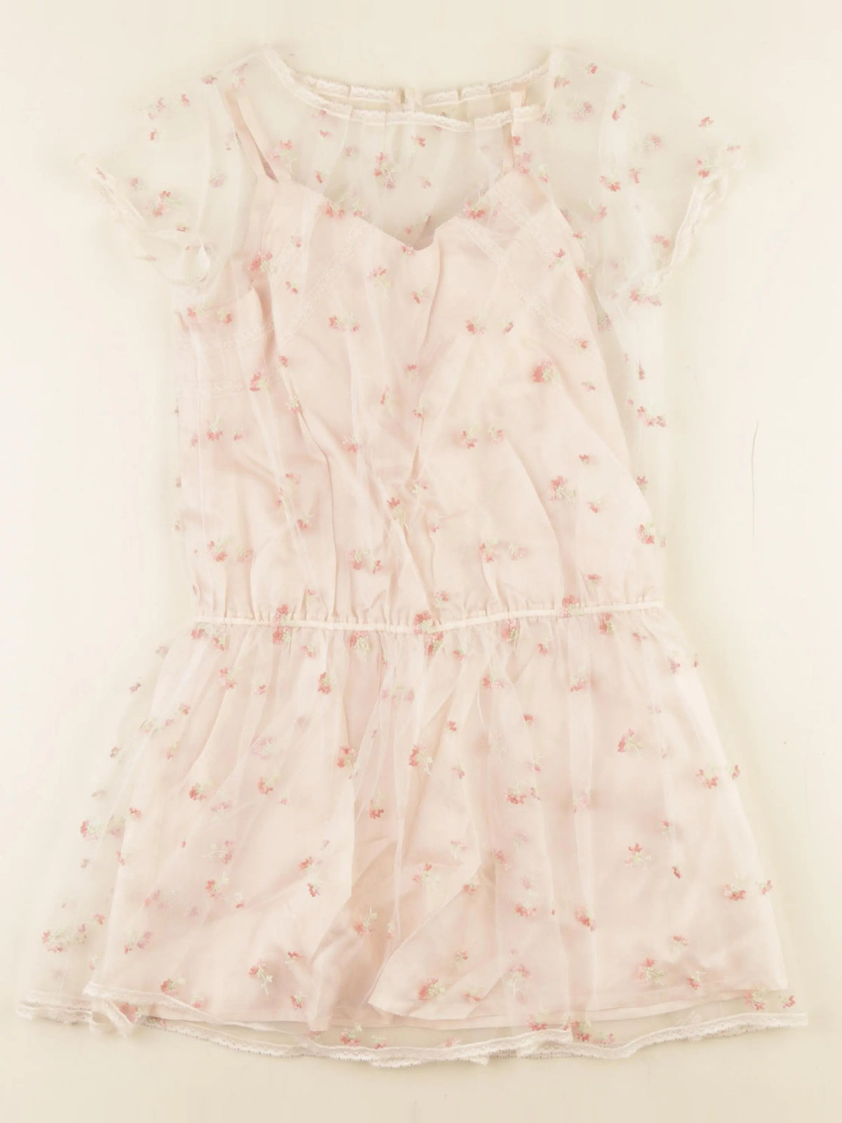 Bonpoint - robe rose - 8 ans
