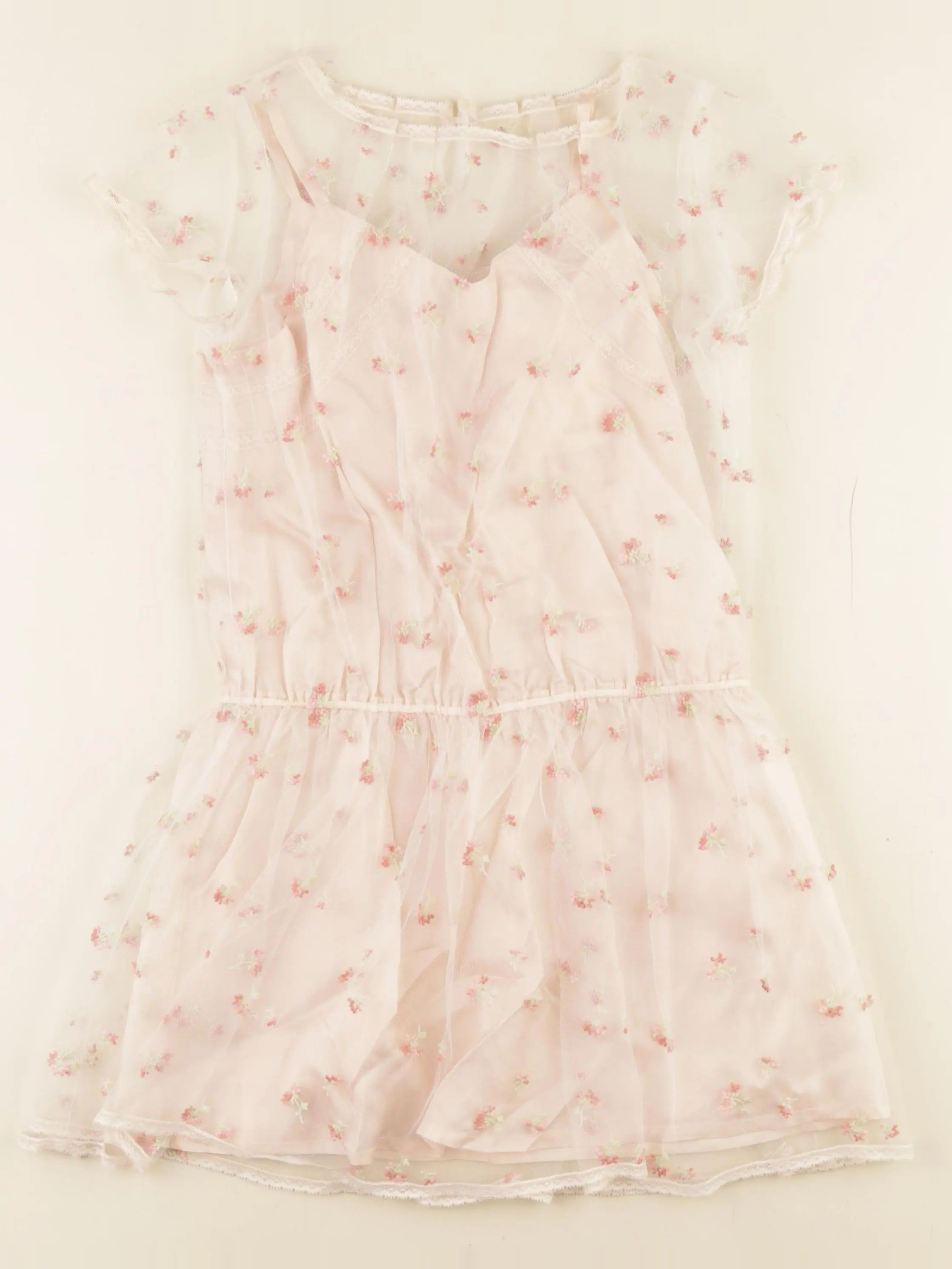 Bonpoint - robe rose - 8 ans