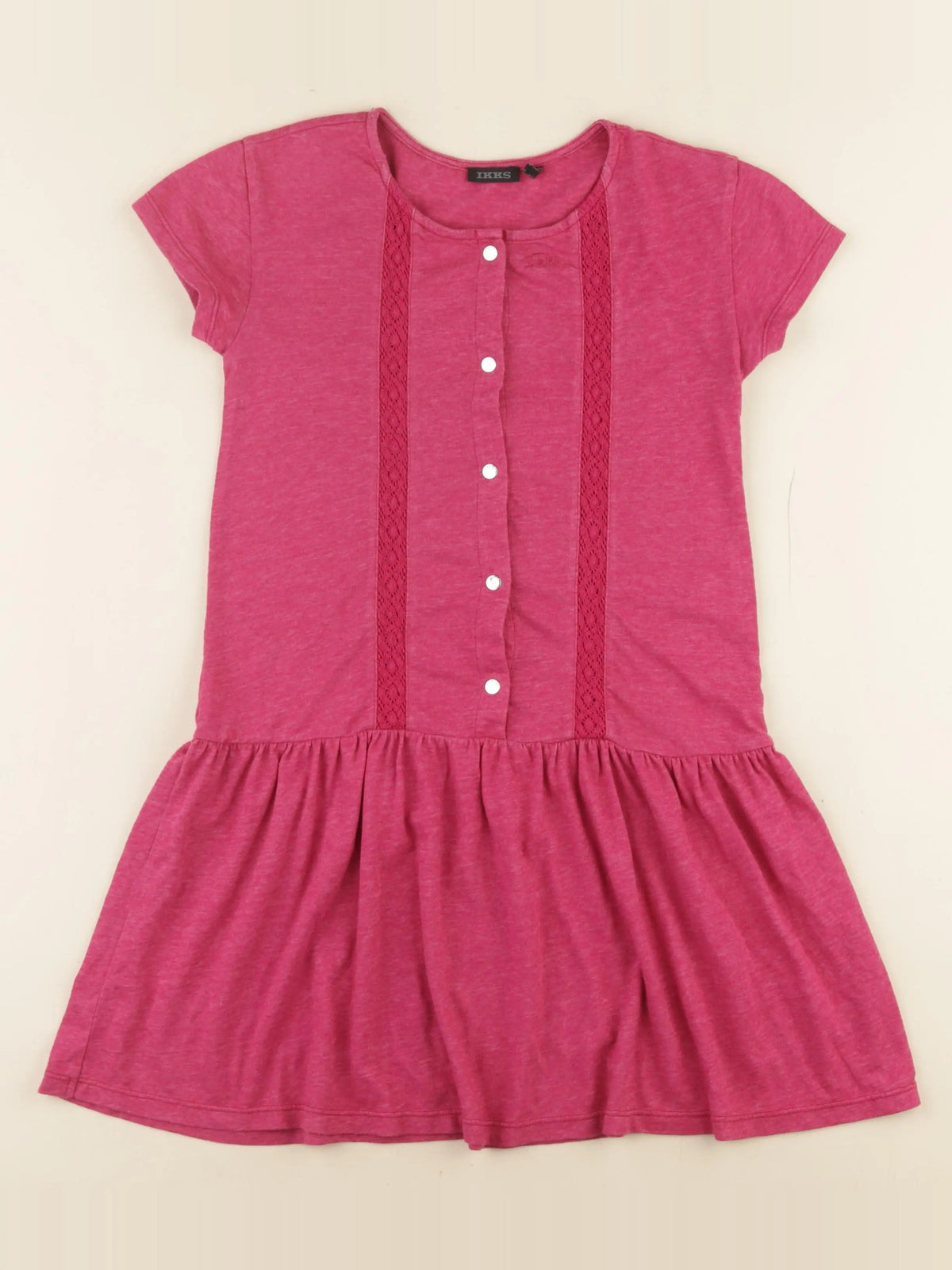 IKKS - robe rose - 3 ans