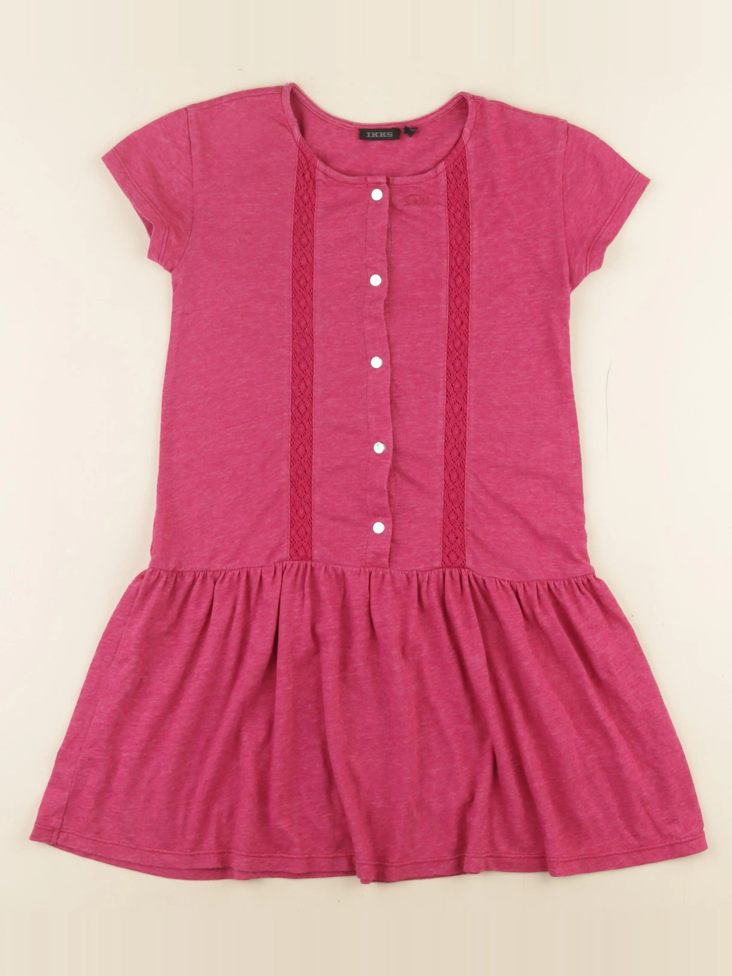 IKKS - robe rose - 3 ans
