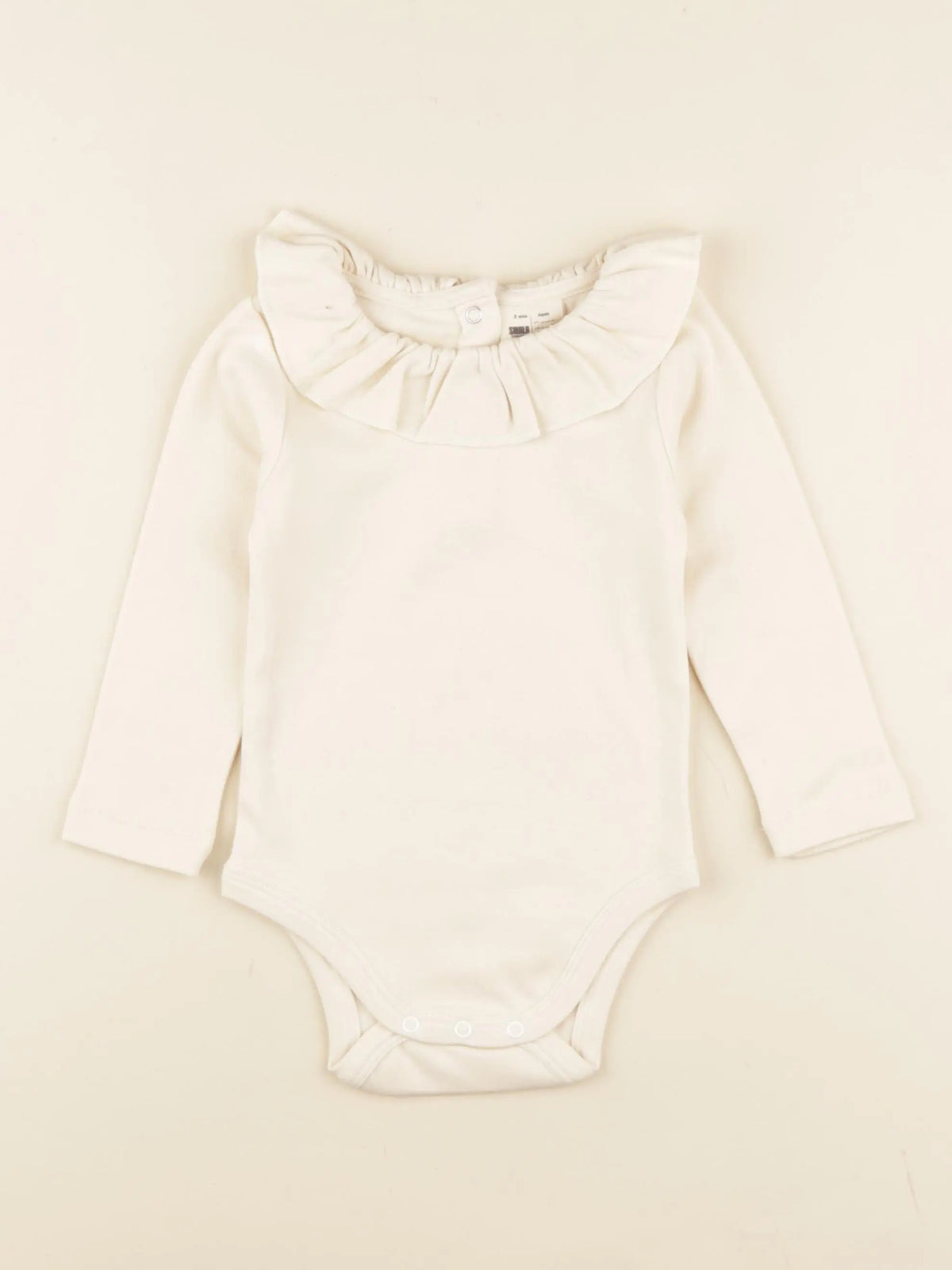Smala - body à col beige - 2 ans