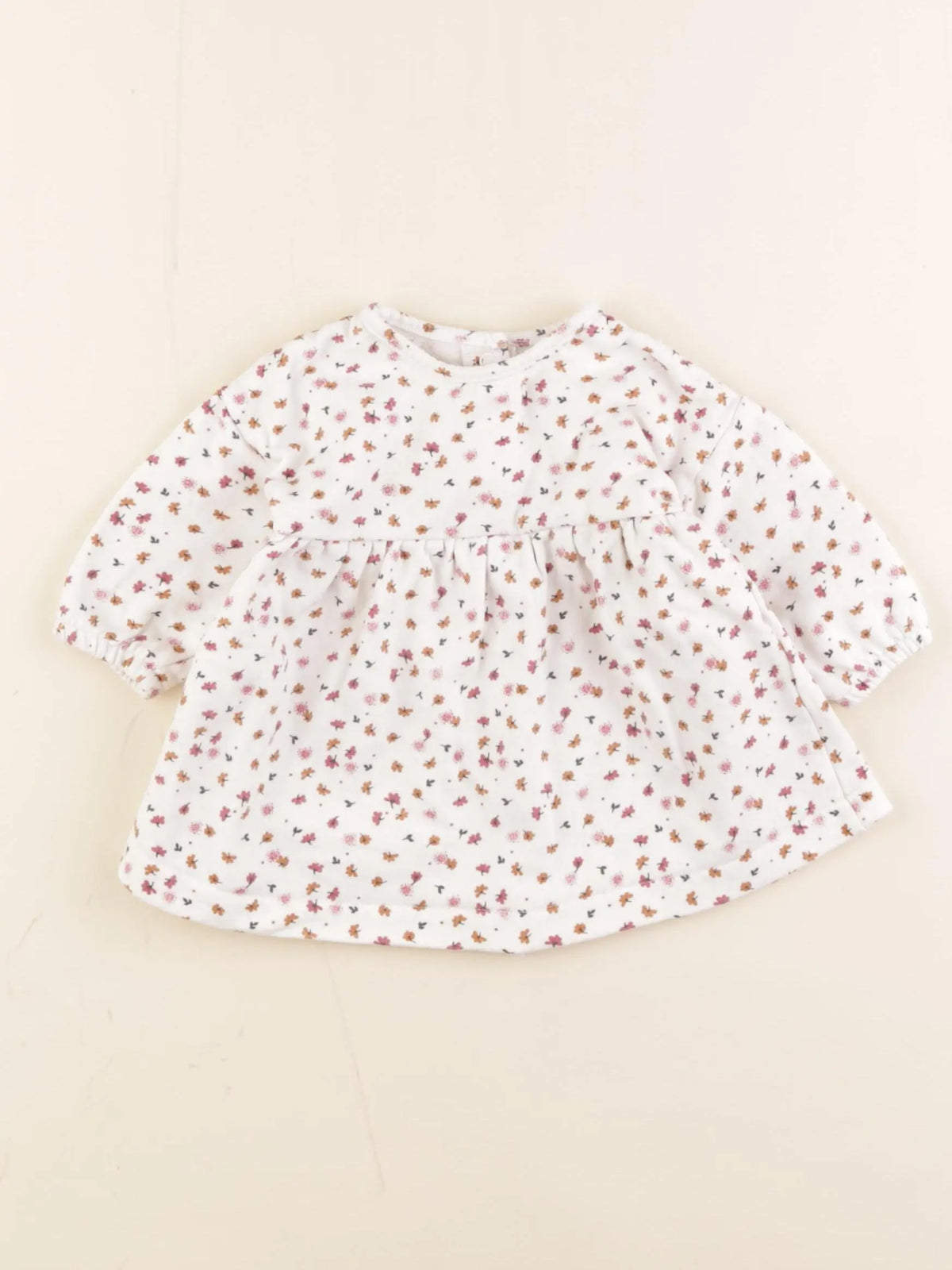 Vertbaudet - robe blanc - 3 mois