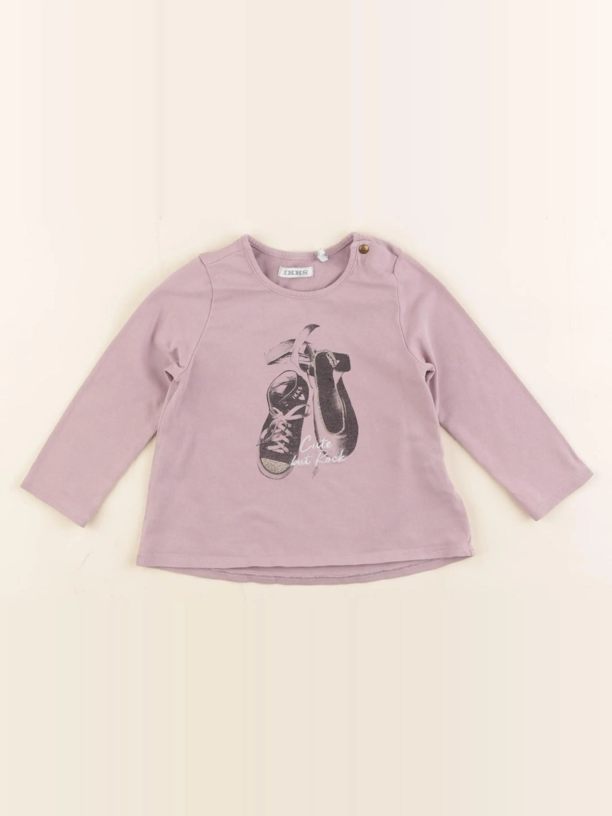 IKKS - tee-shirt violet - 18 mois