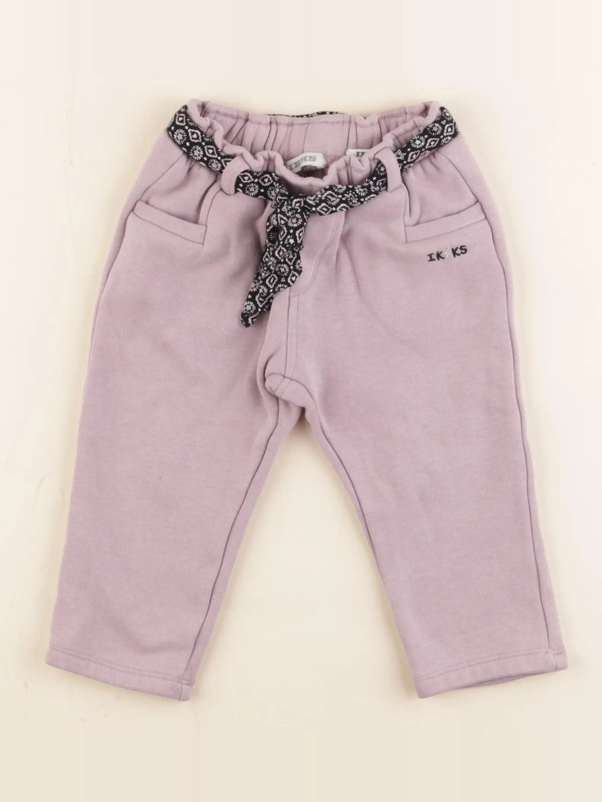 IKKS - jogging doublé violet - 18 mois