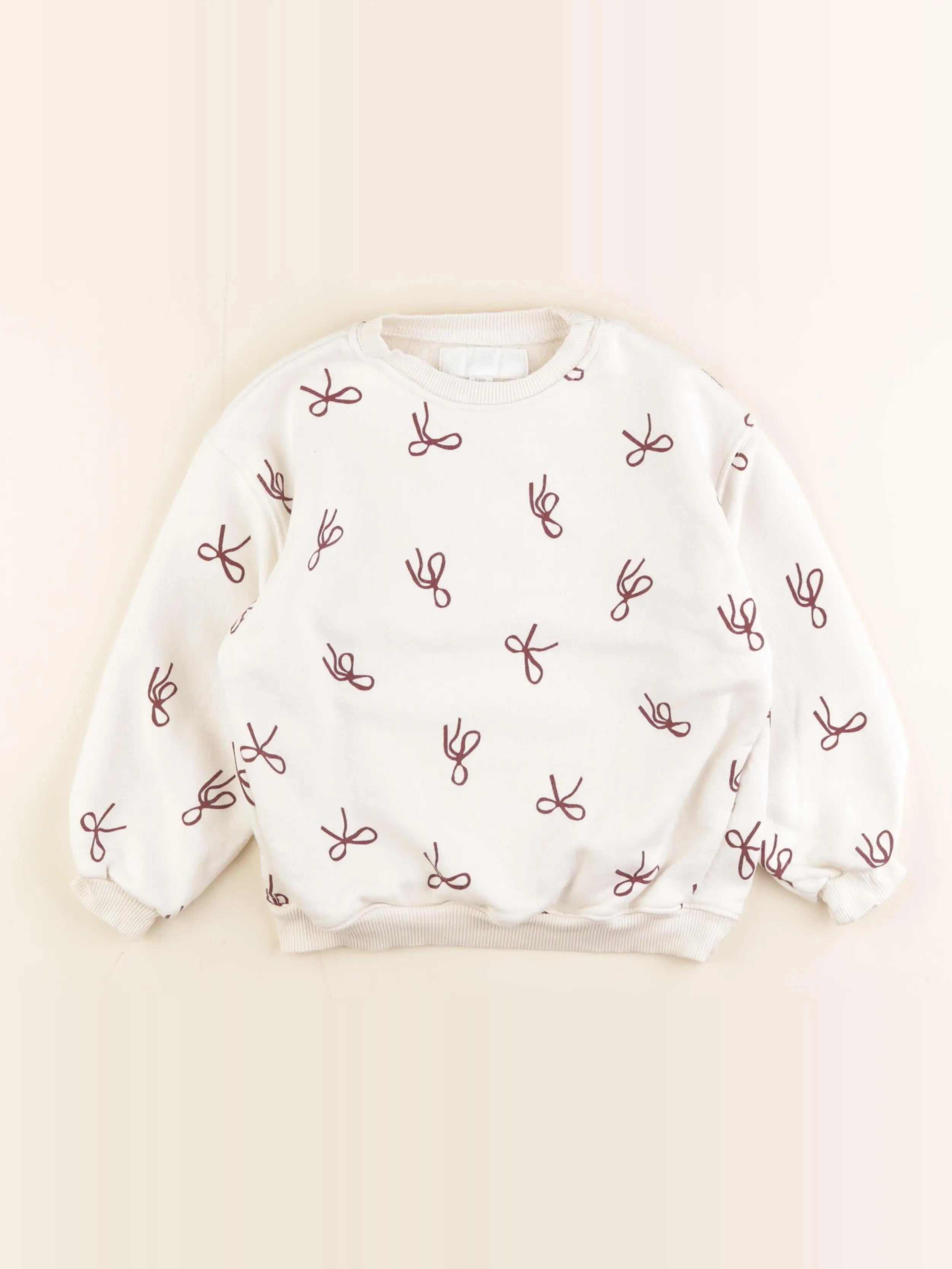 Zara - sweat beige - 6 ans