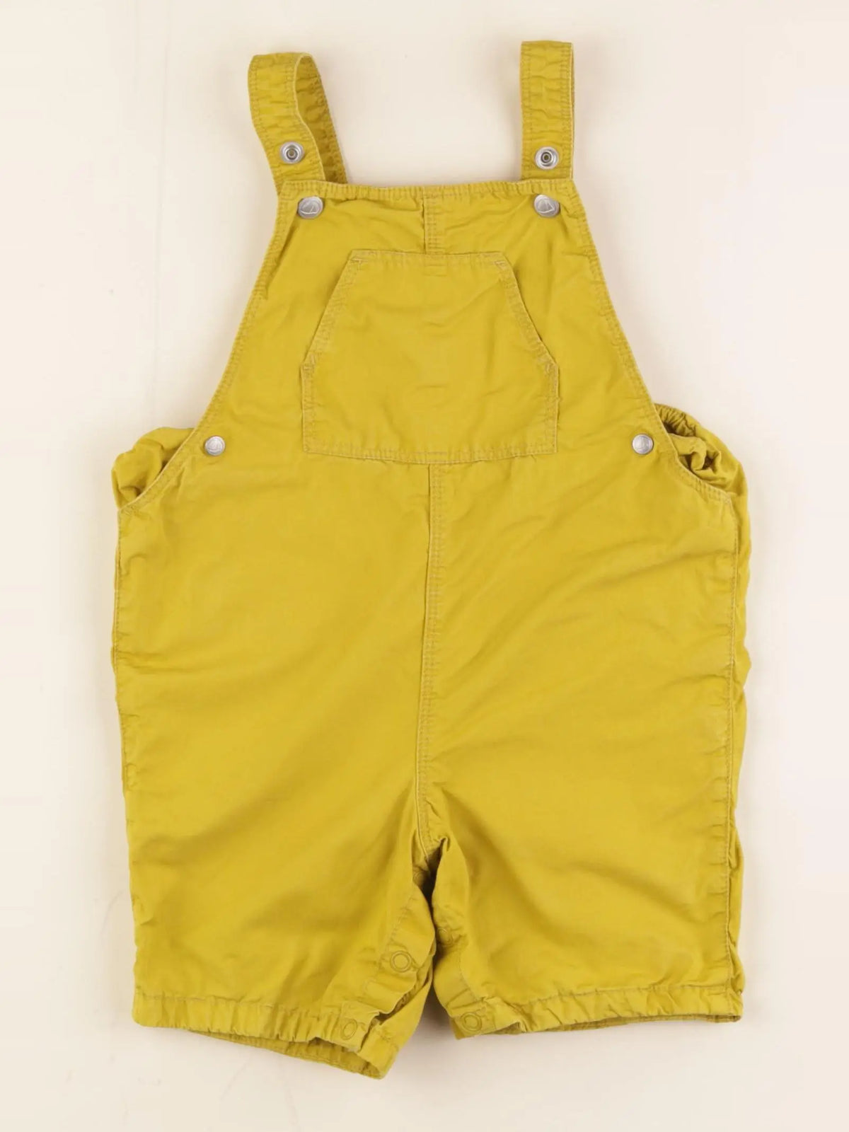 Petit Bateau - salopette jaune - 24 mois