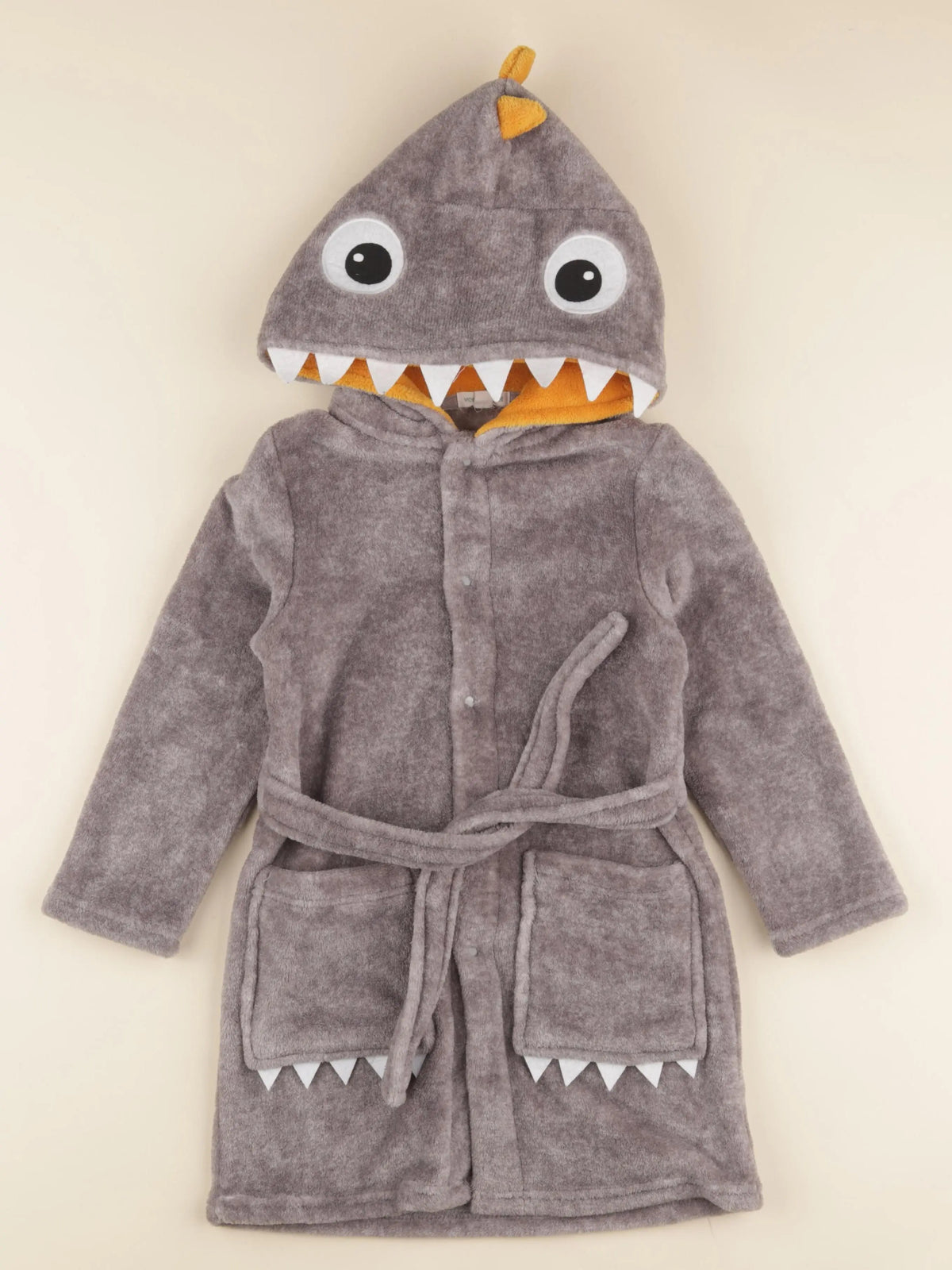 Vertbaudet - robe de chambre gris - 6 ans