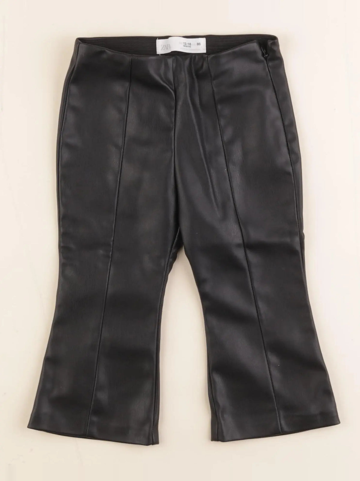 Zara - pantalon noir - 12/18 mois