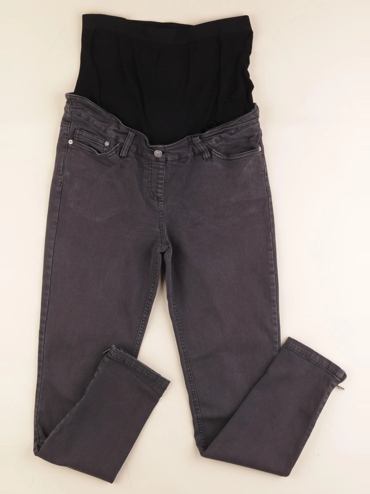 Vertbaudet - jean grossesse gris - 38