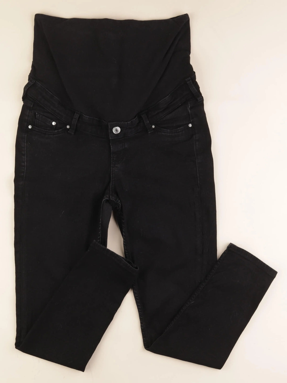 H&M - jean grossesse noir - m