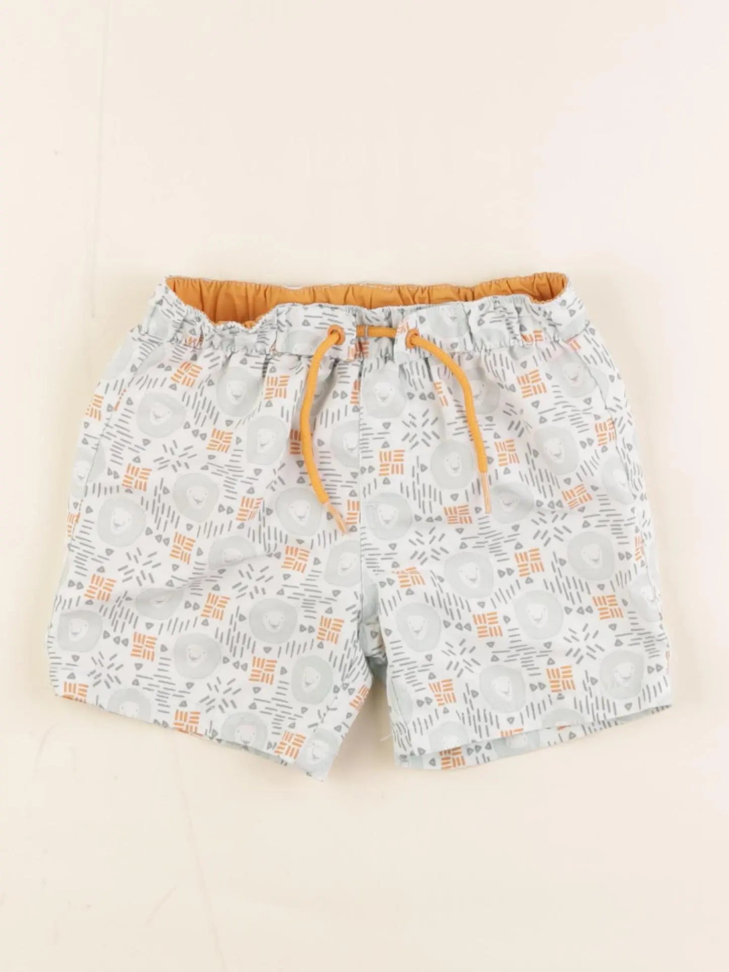 Vertbaudet - maillot de bain gris - 2 ans