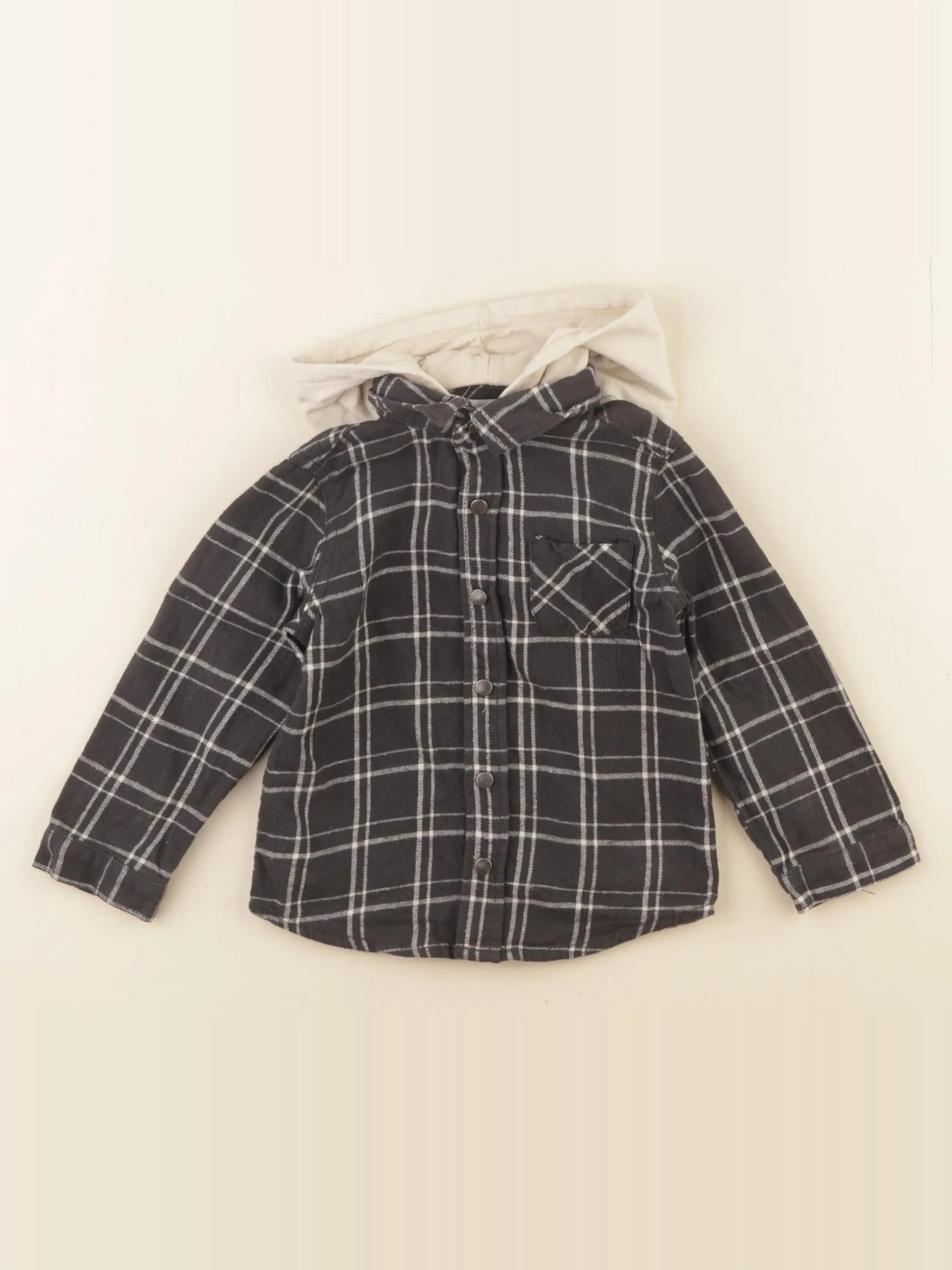 Vertbaudet - chemise noir - 2 ans