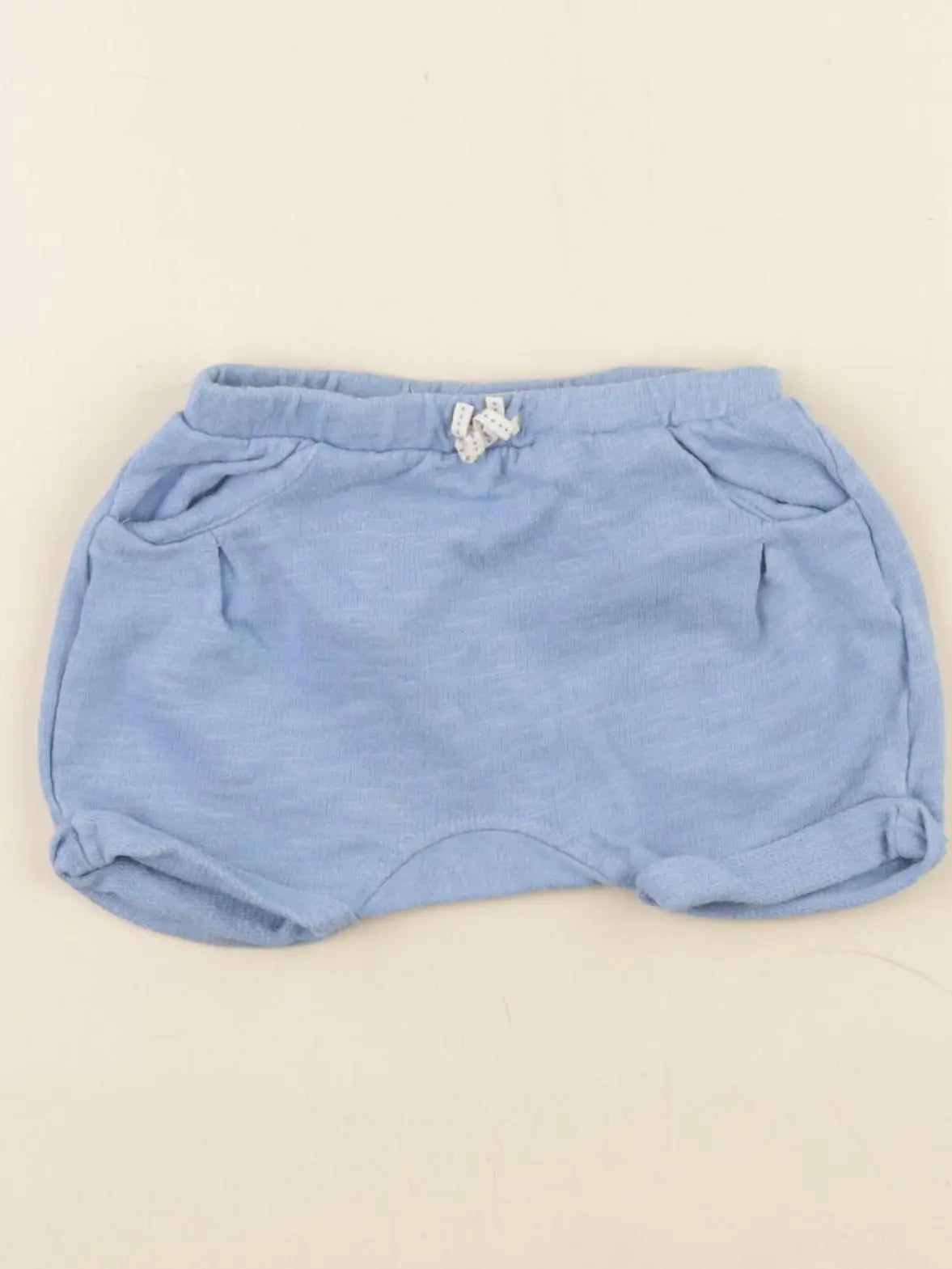 Zara - bloomer bleu - 3/6 mois