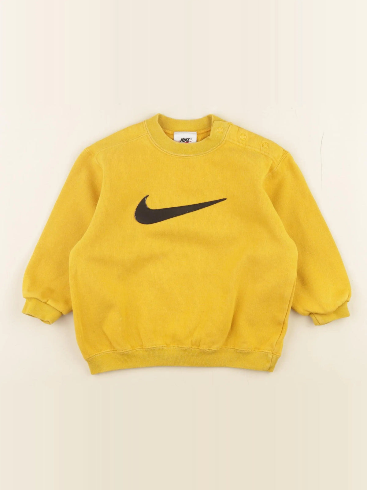 Nike - sweat jaune - 18/24 mois