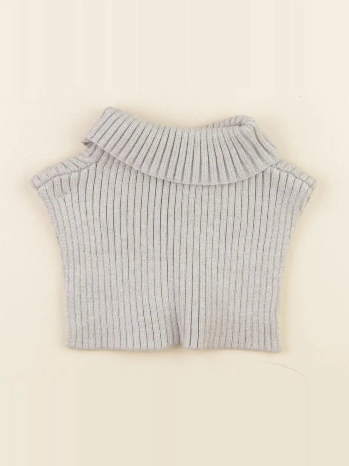 Vertbaudet - gilet gris - 2/5 ans