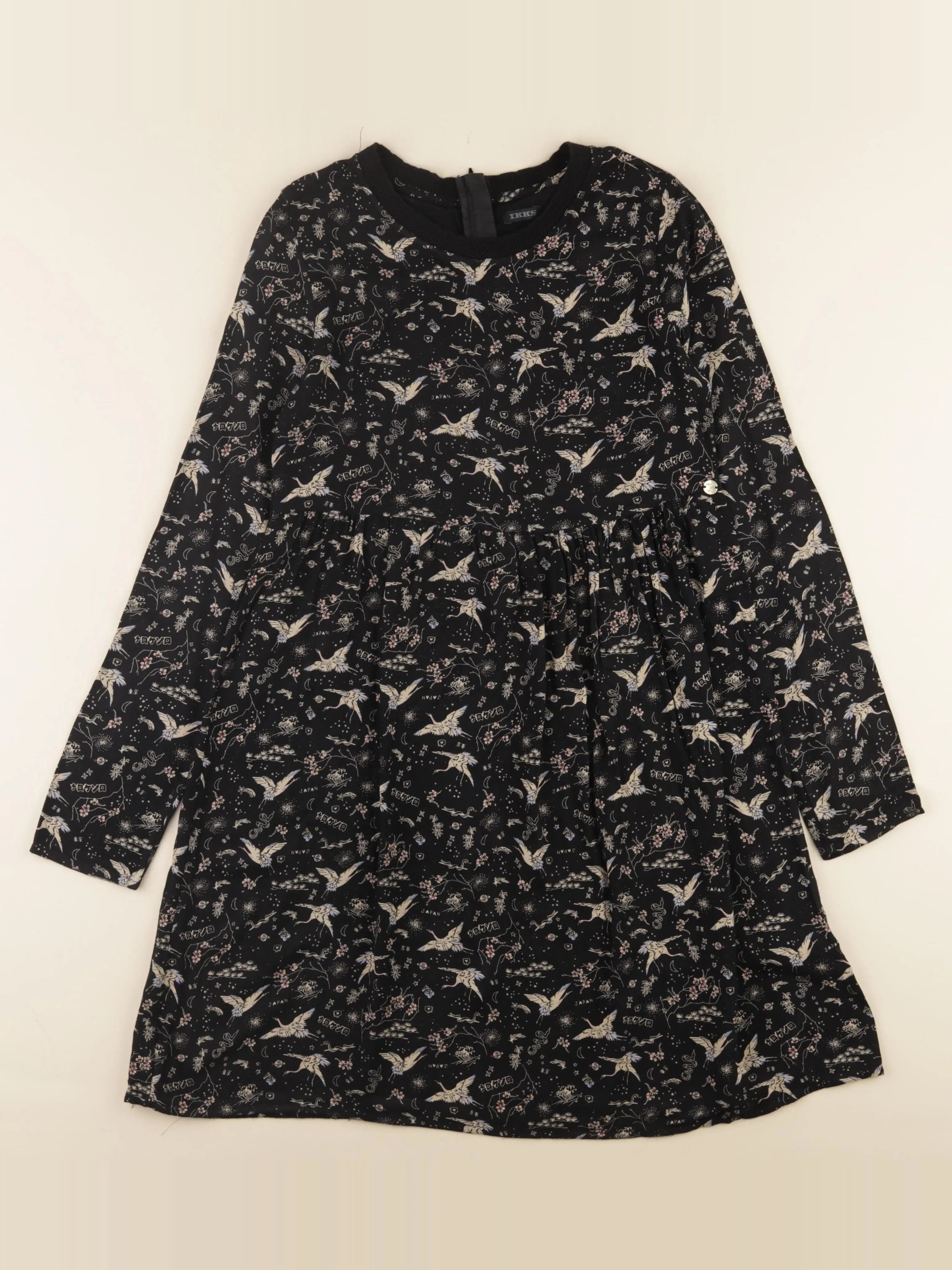 IKKS - robe noir - 12 ans