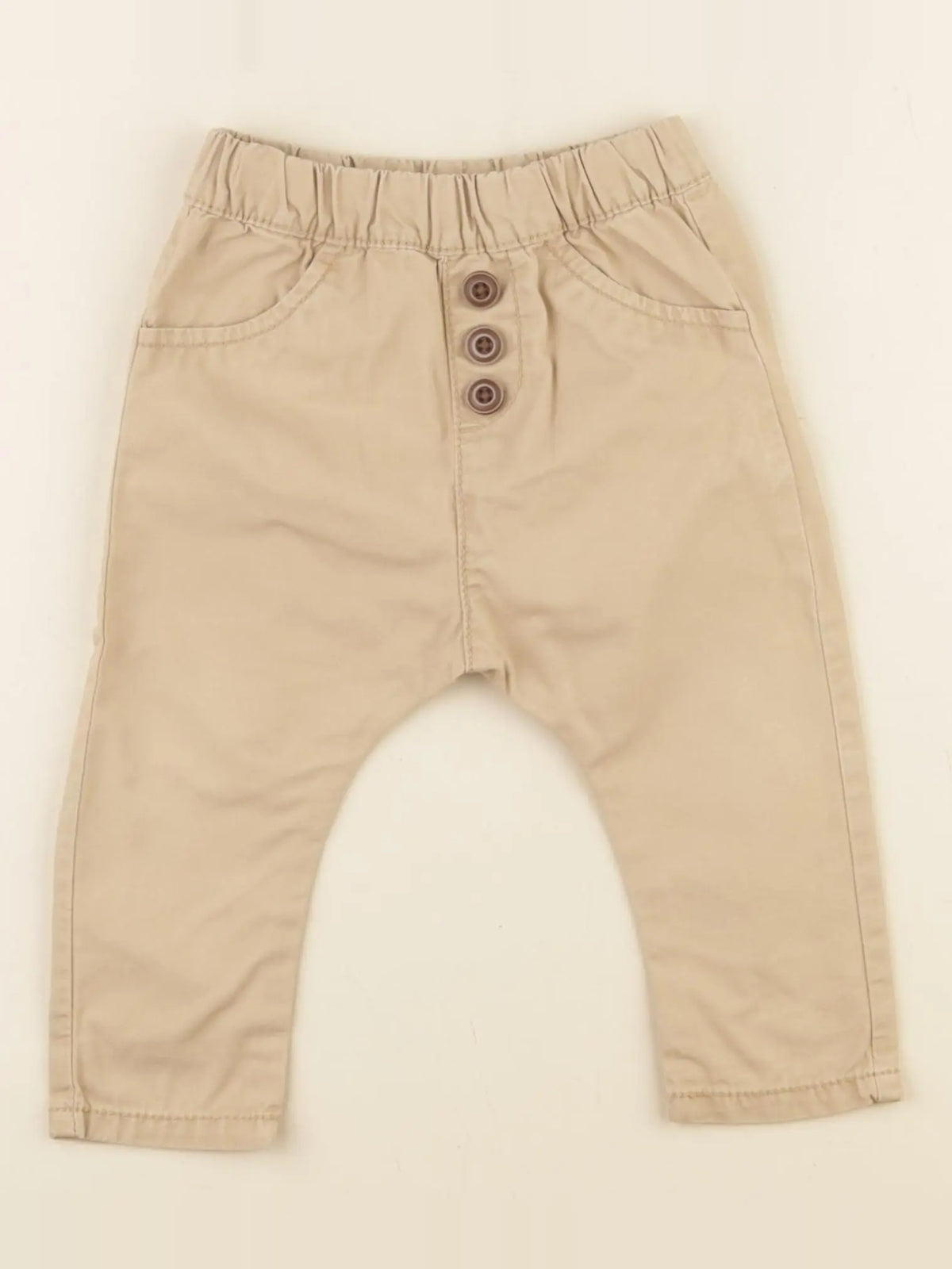 Tape à l'oeil - pantalon beige - 9 mois