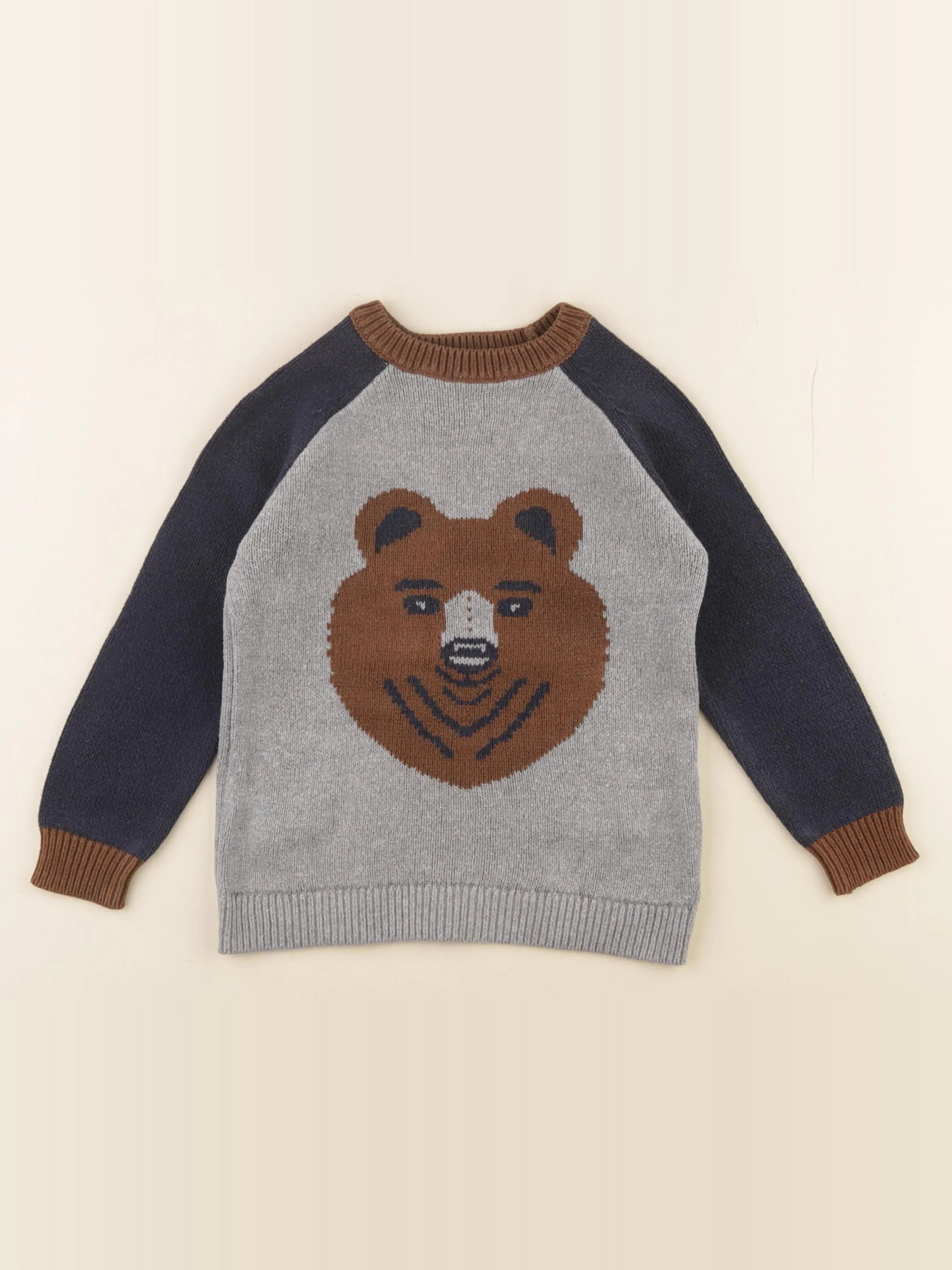 Vertbaudet - pull bleu - 5 ans