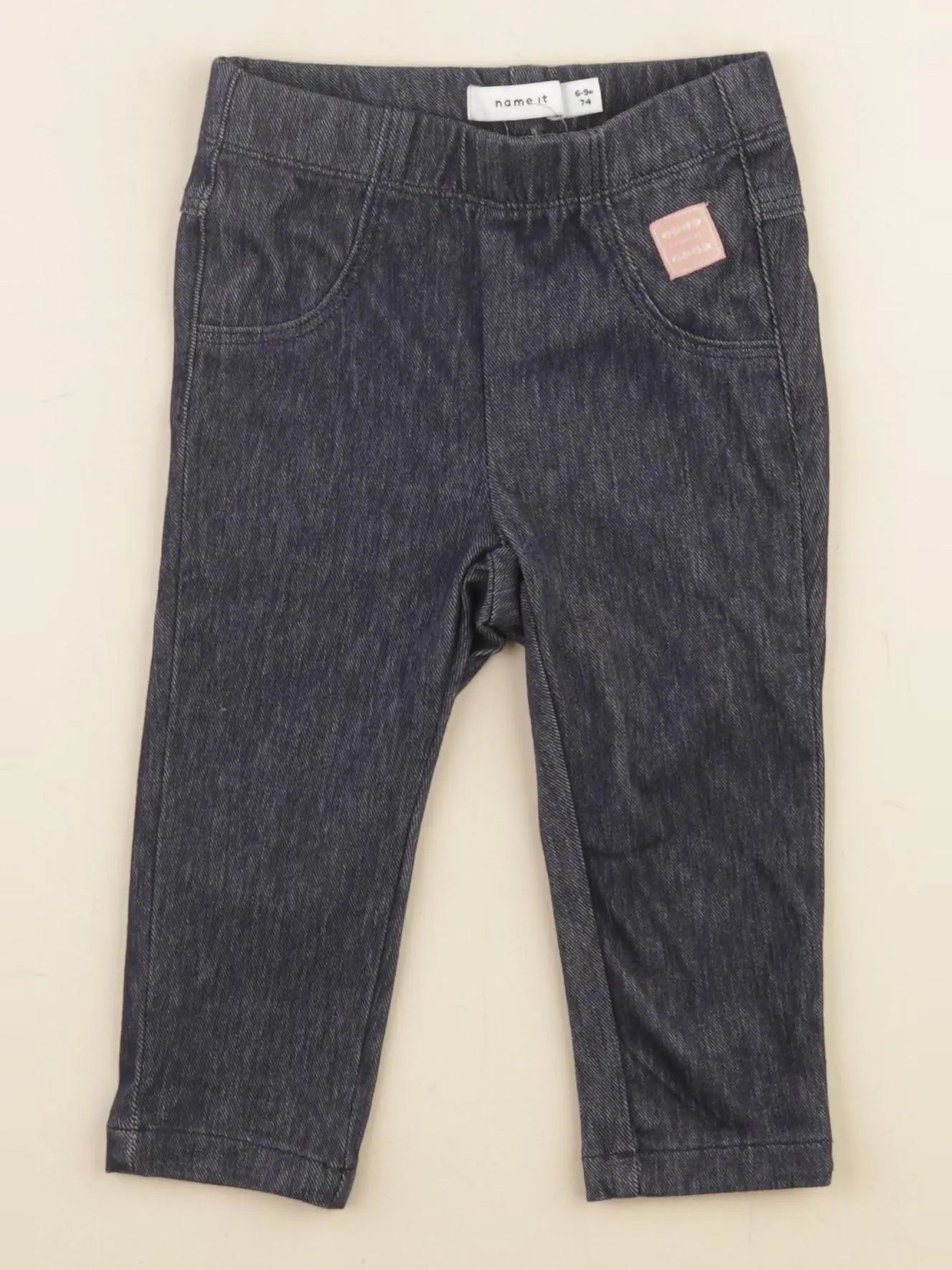 Name it - pantalon bleu - 6/9 mois
