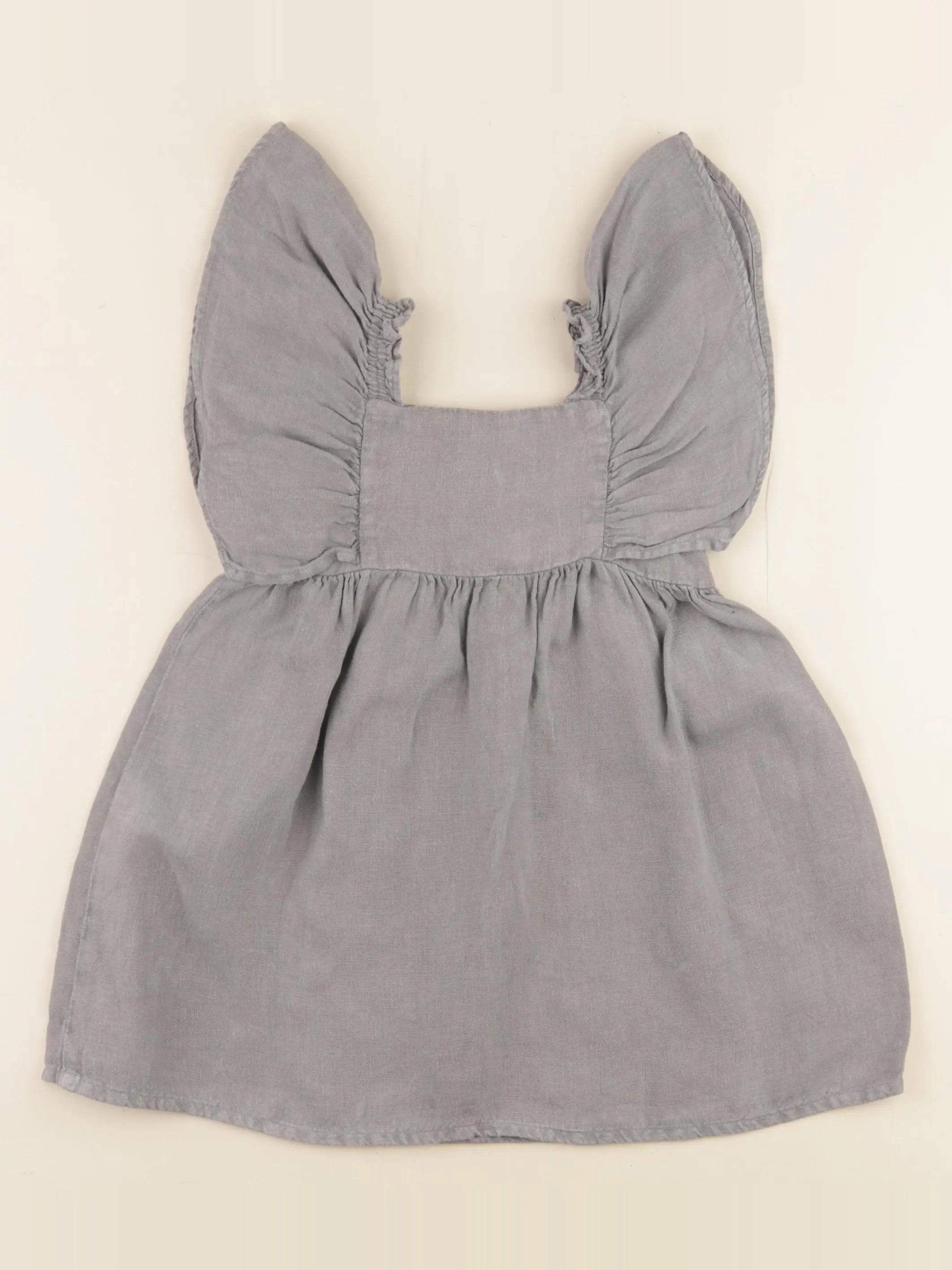 Zara - robe gris - 18/24 mois