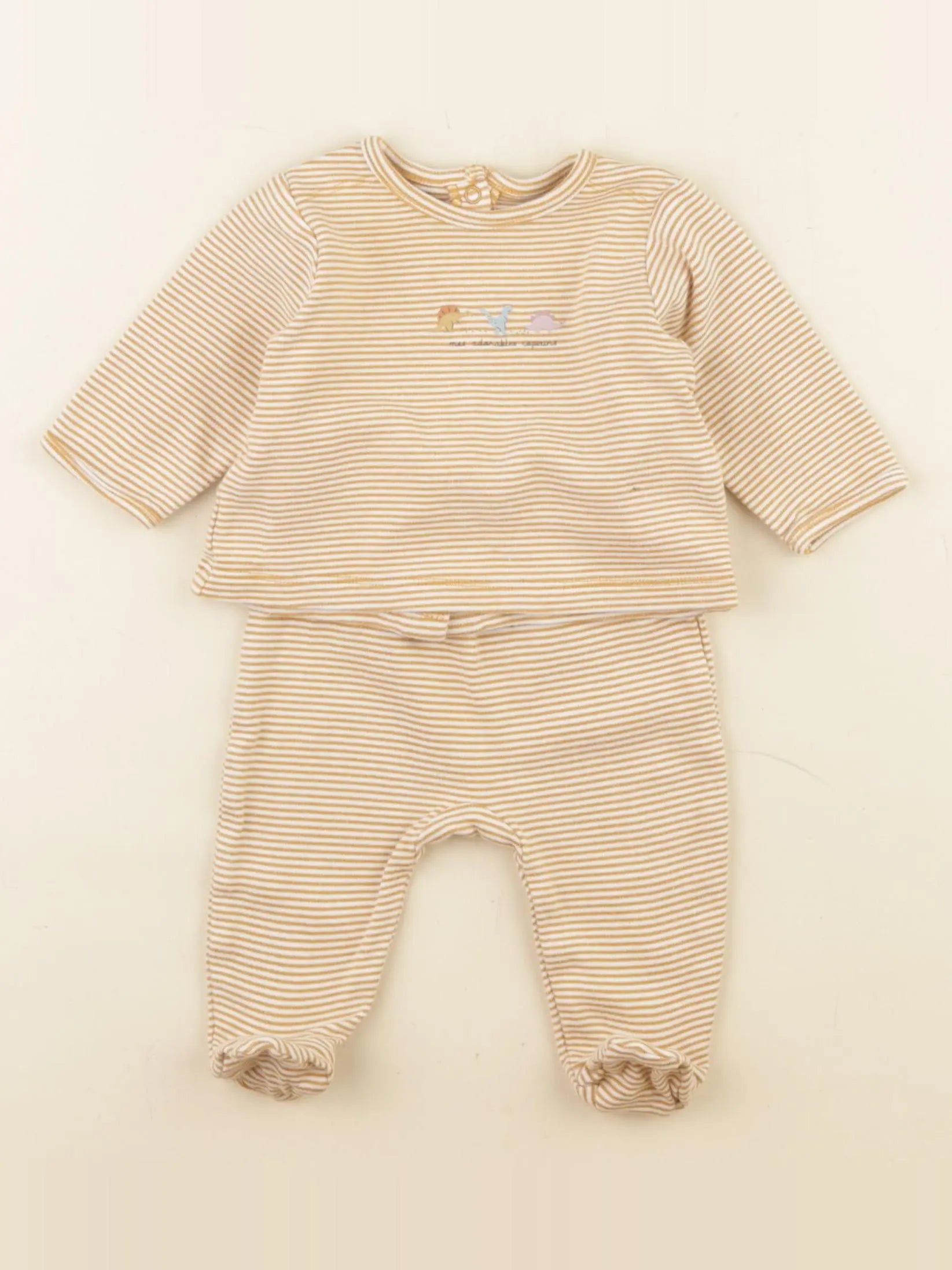 Vertbaudet - body blanc - 0 mois