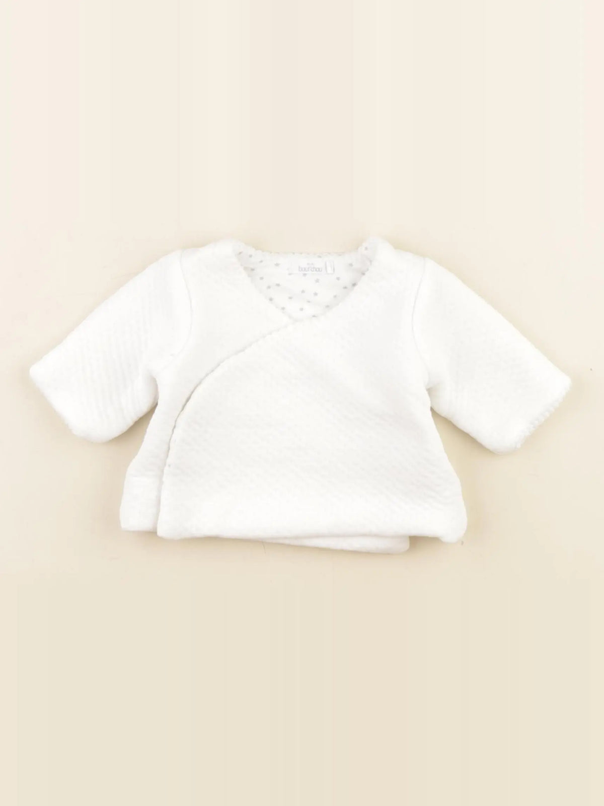 Boutchou - sweat blanc - 0 mois