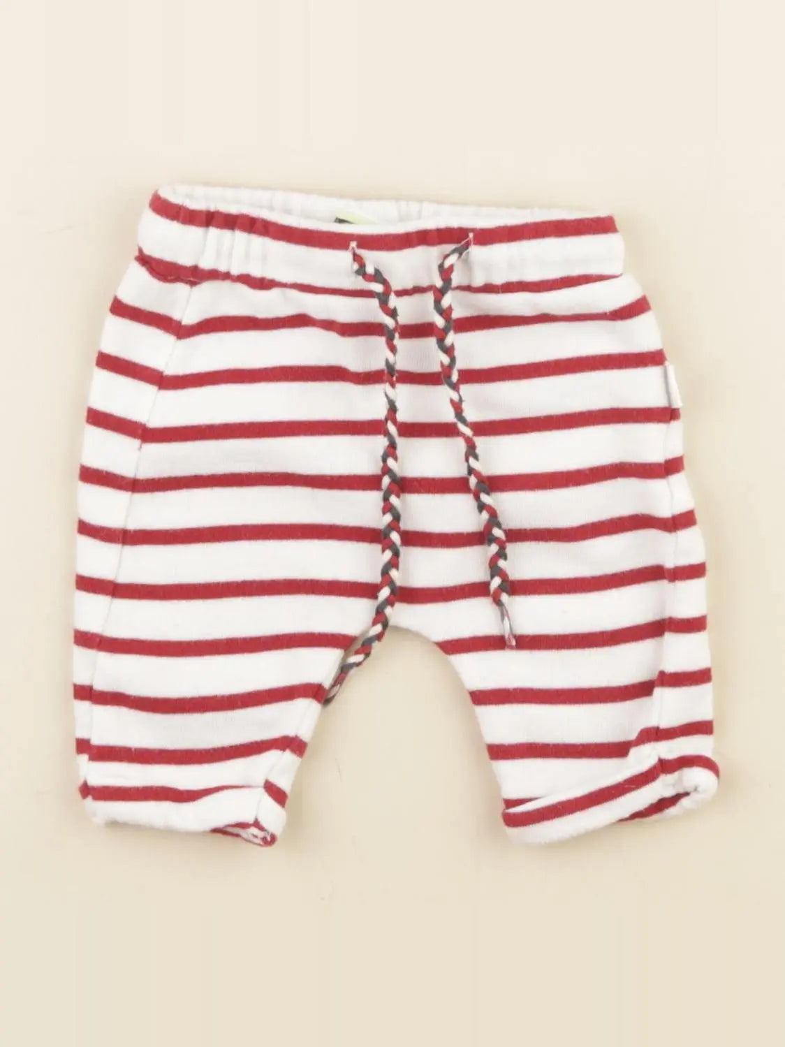 Tape à l'oeil - jogging blanc, rouge - 1 mois