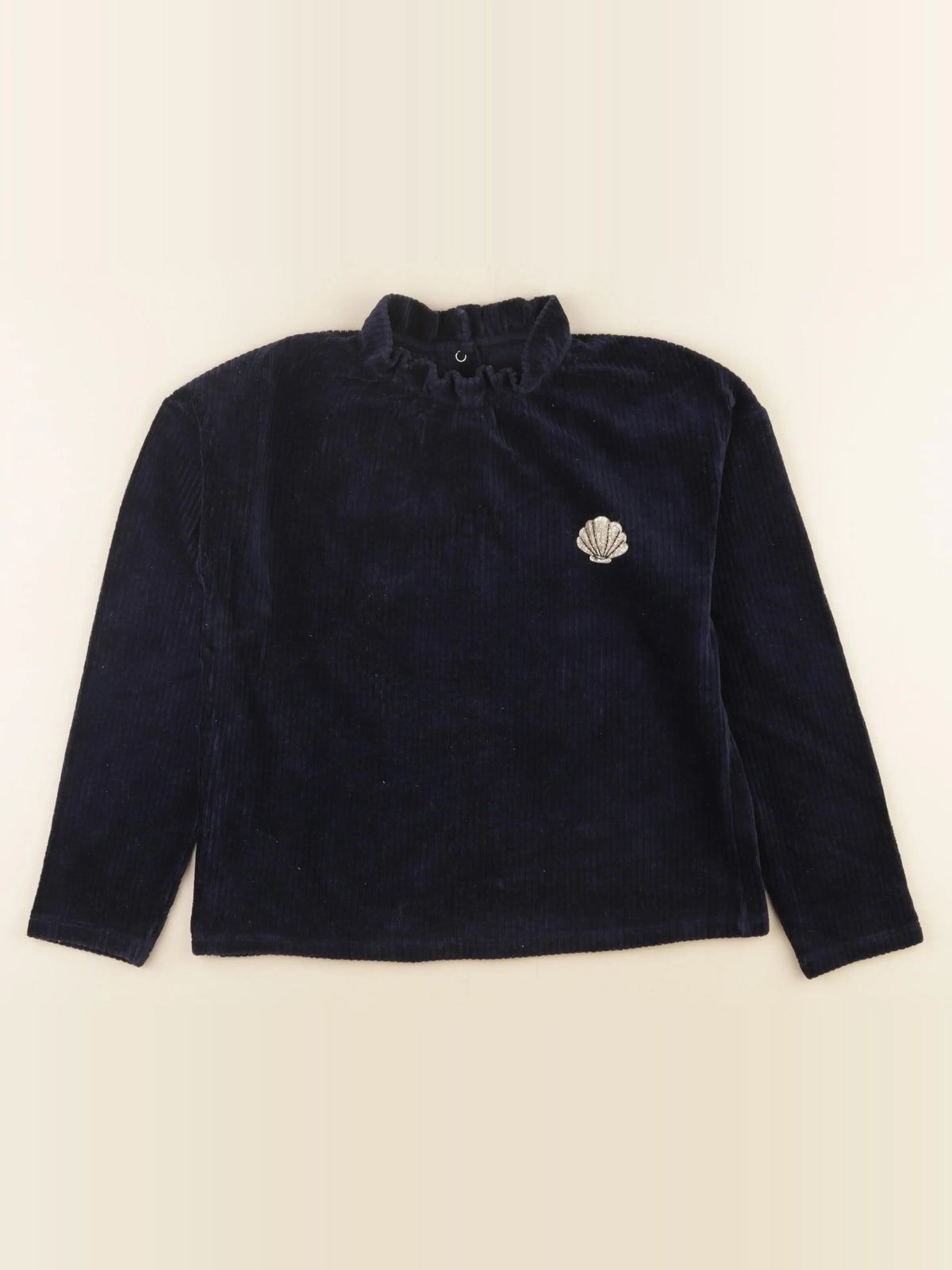 Vertbaudet - sweat bleu - 10 ans