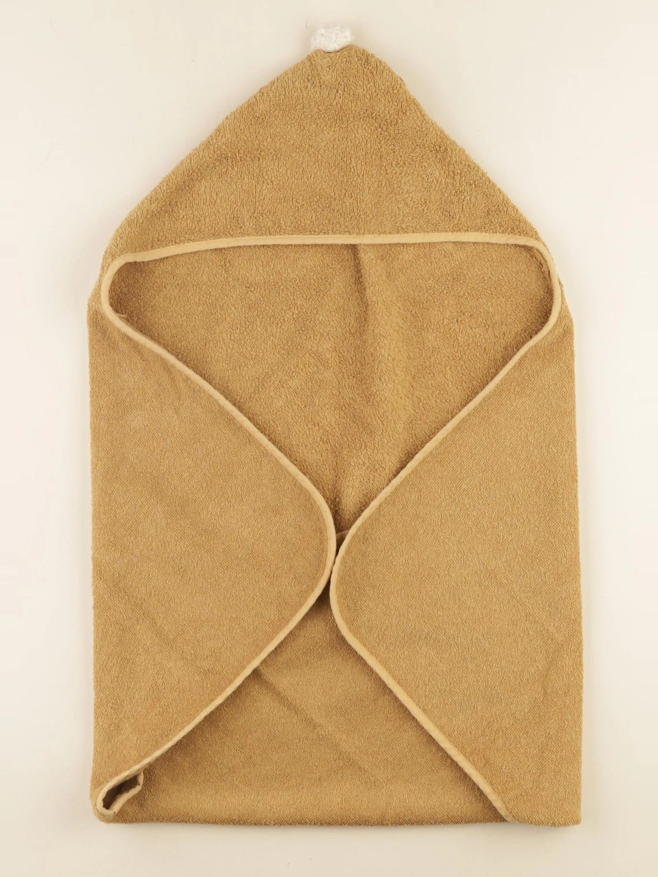 Nobodinoz - cape de bain marron - 0/6 mois