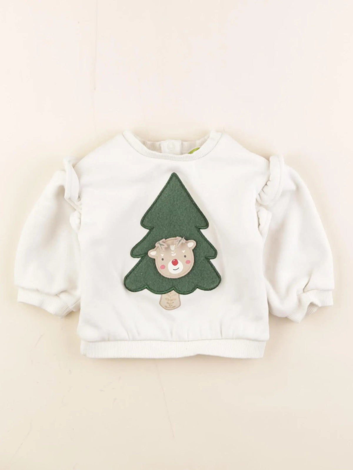 Tape à l'oeil - sweat beige - 12 mois