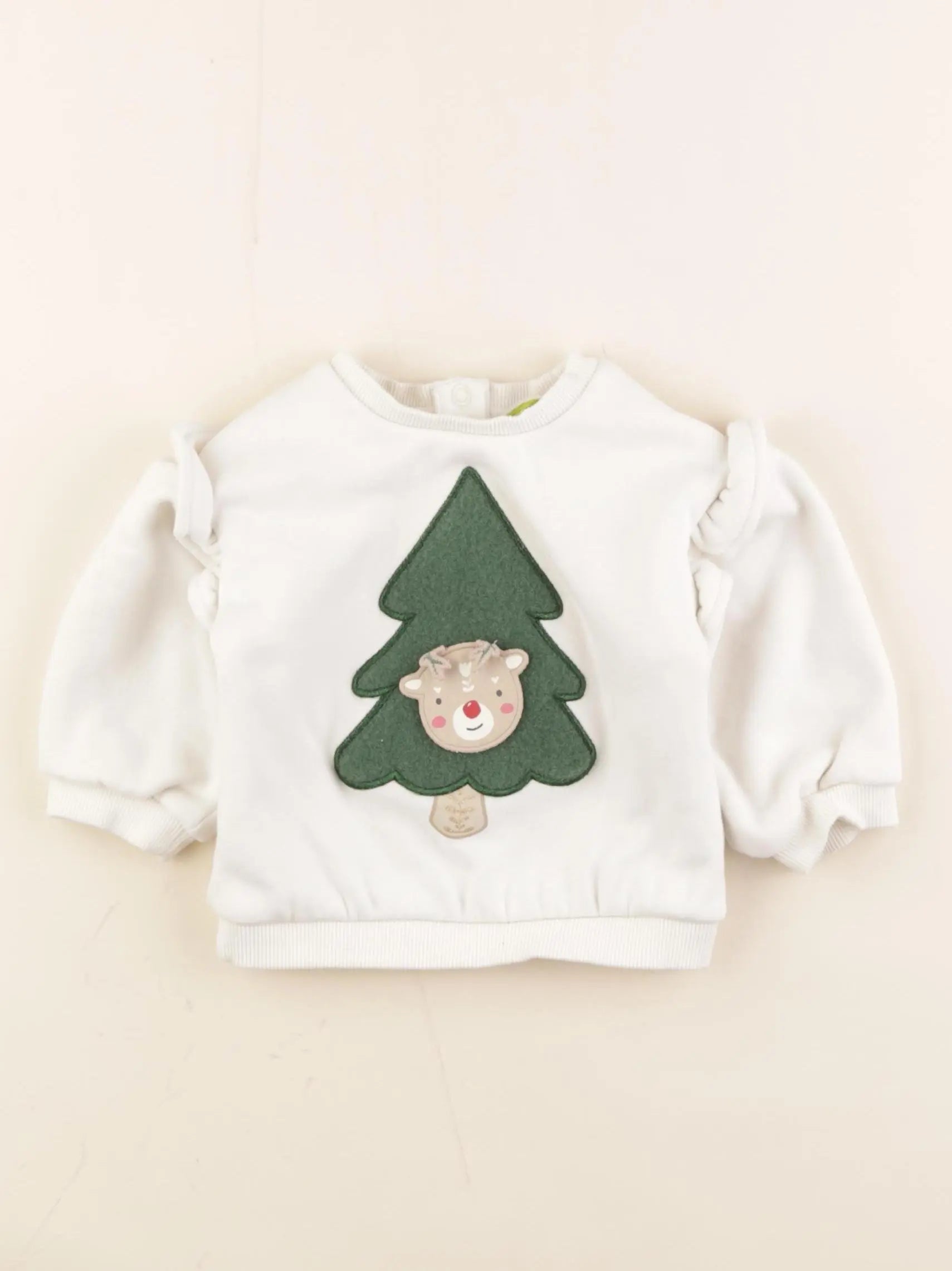 Tape à l'oeil - sweat beige - 12 mois