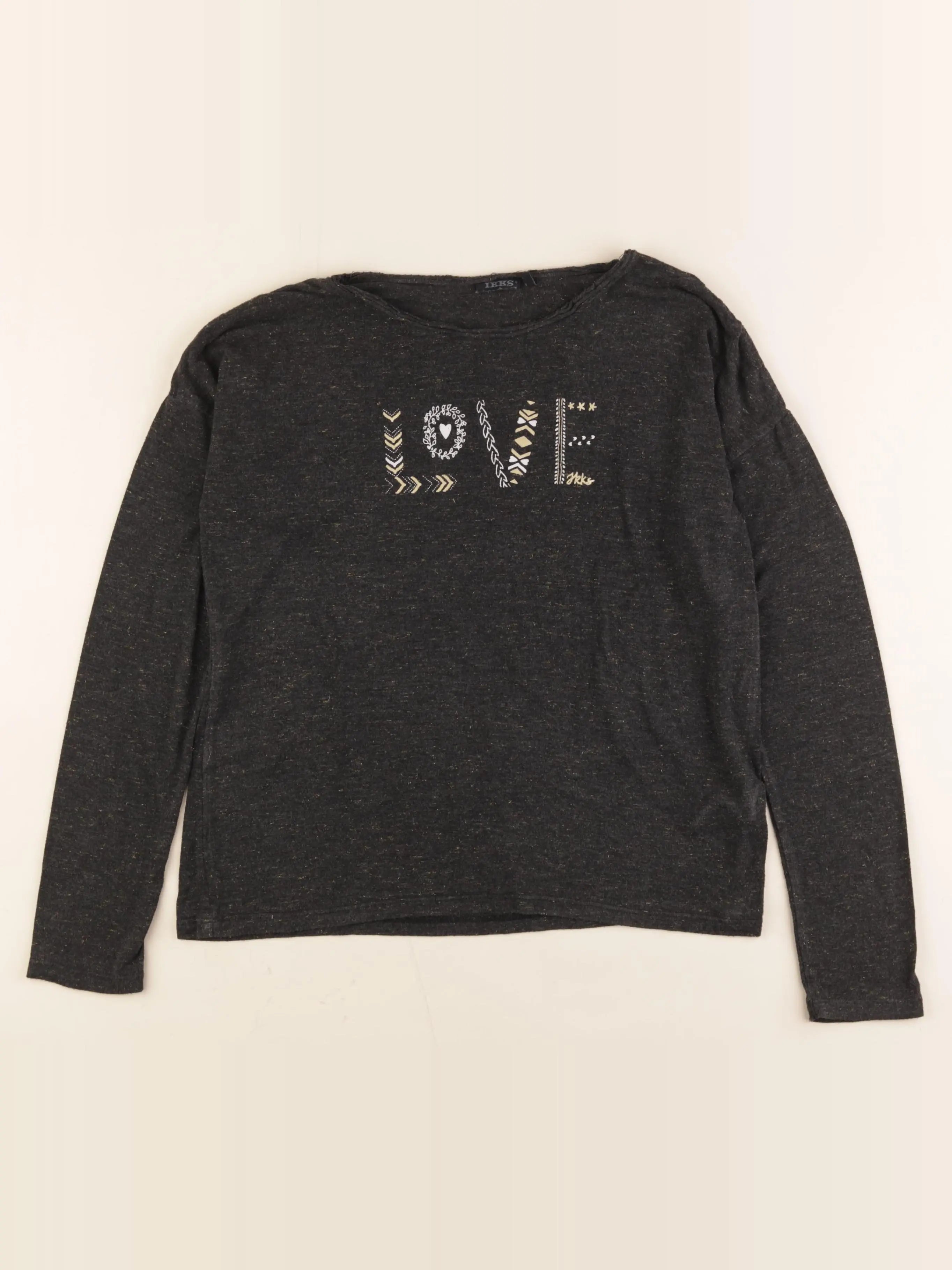 IKKS - tee-shirt noir - 12 ans