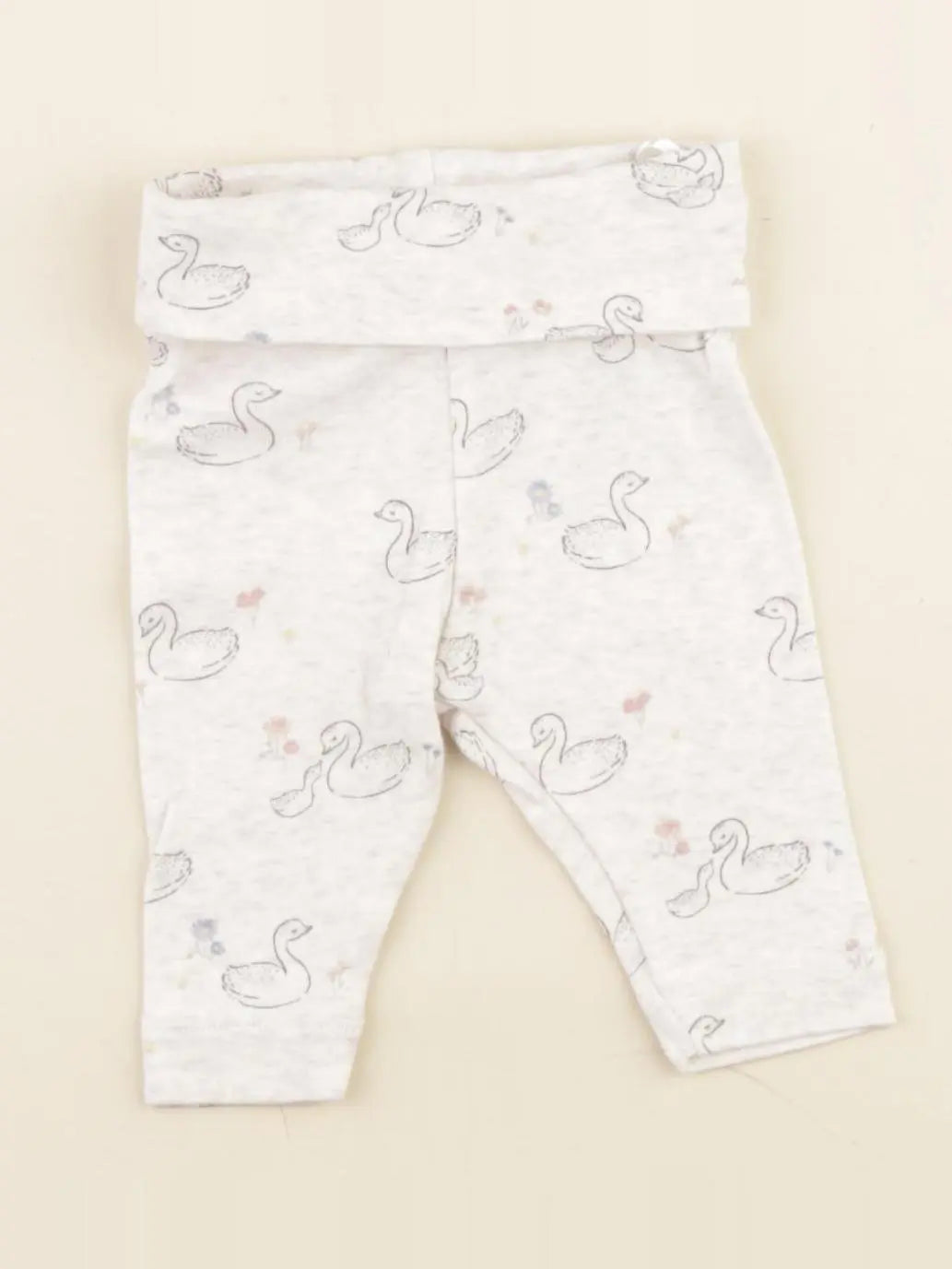 H&M - legging beige - 0 mois