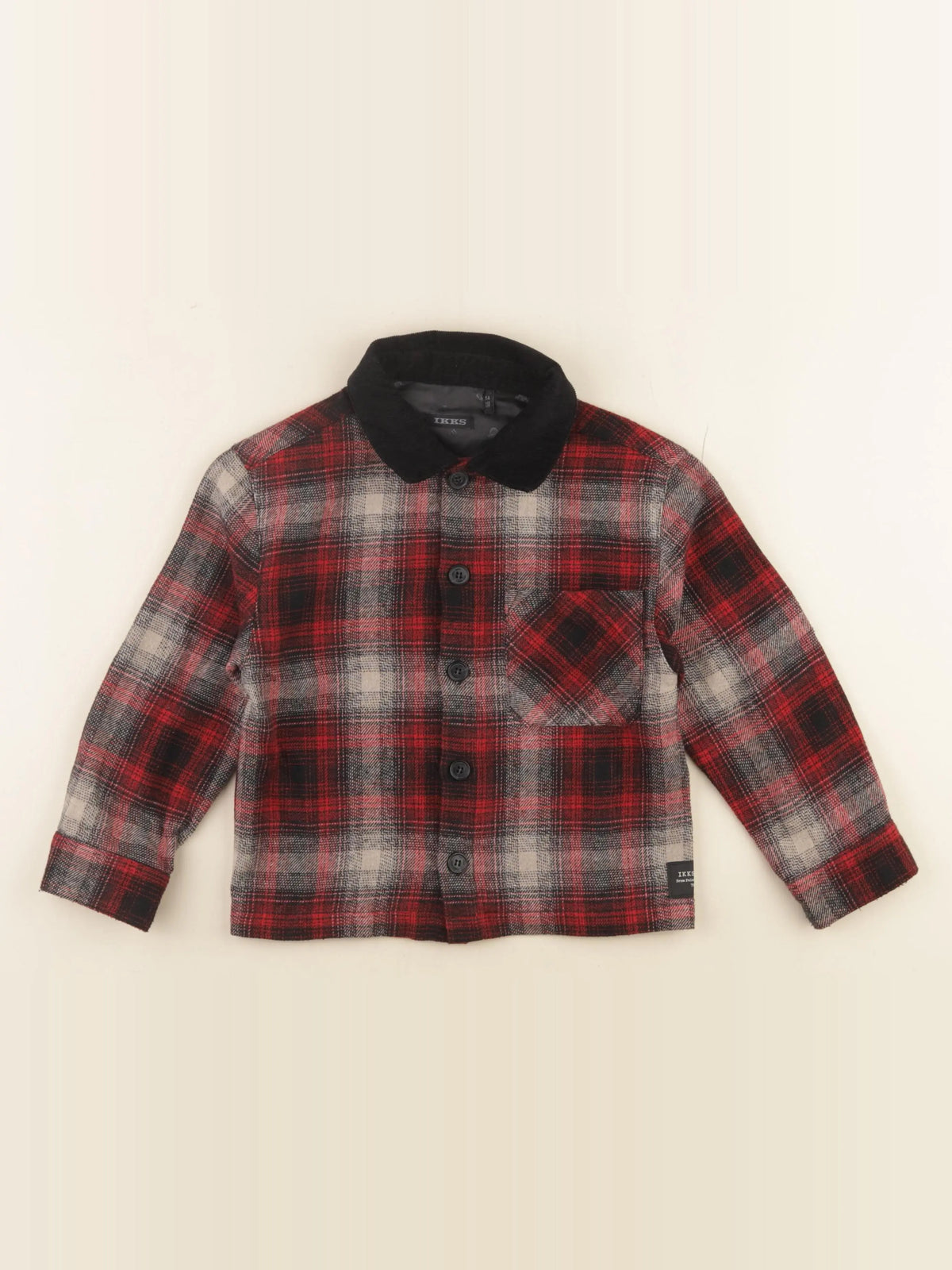 IKKS - chemise rouge - 5 ans