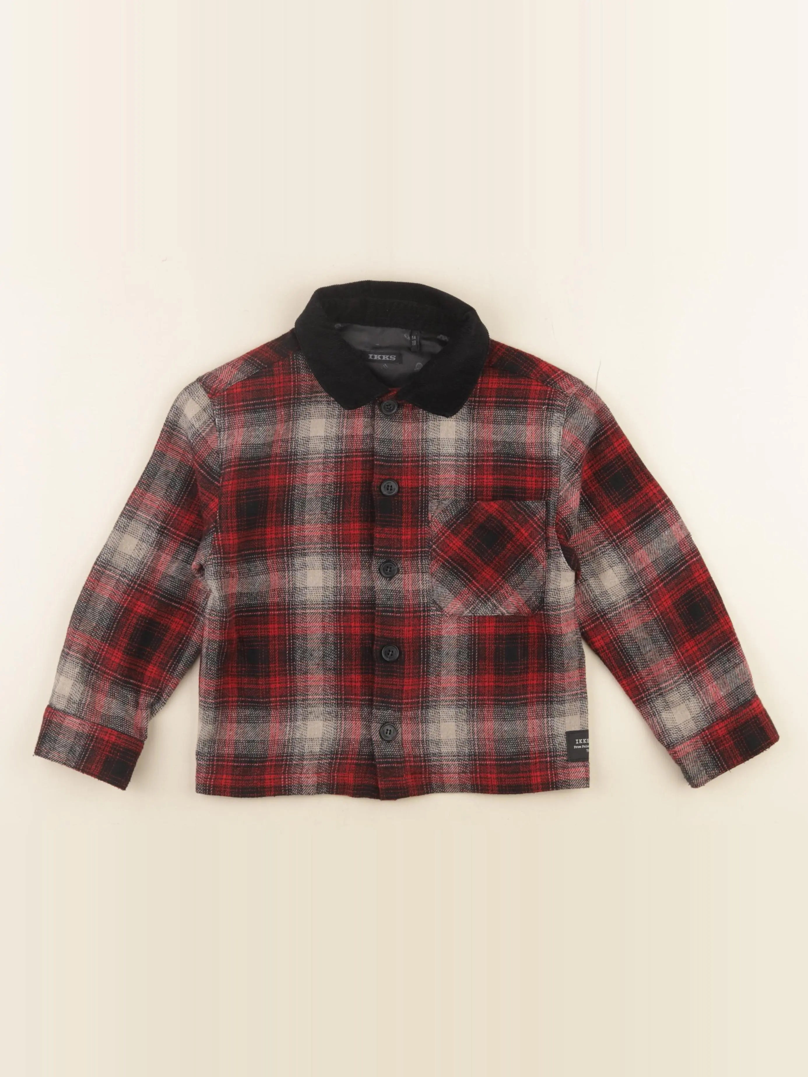 IKKS - chemise rouge - 5 ans