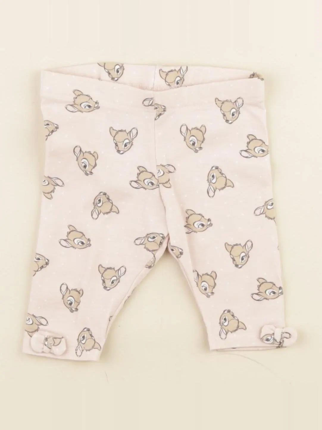 H&M - legging rose - 1/2 mois