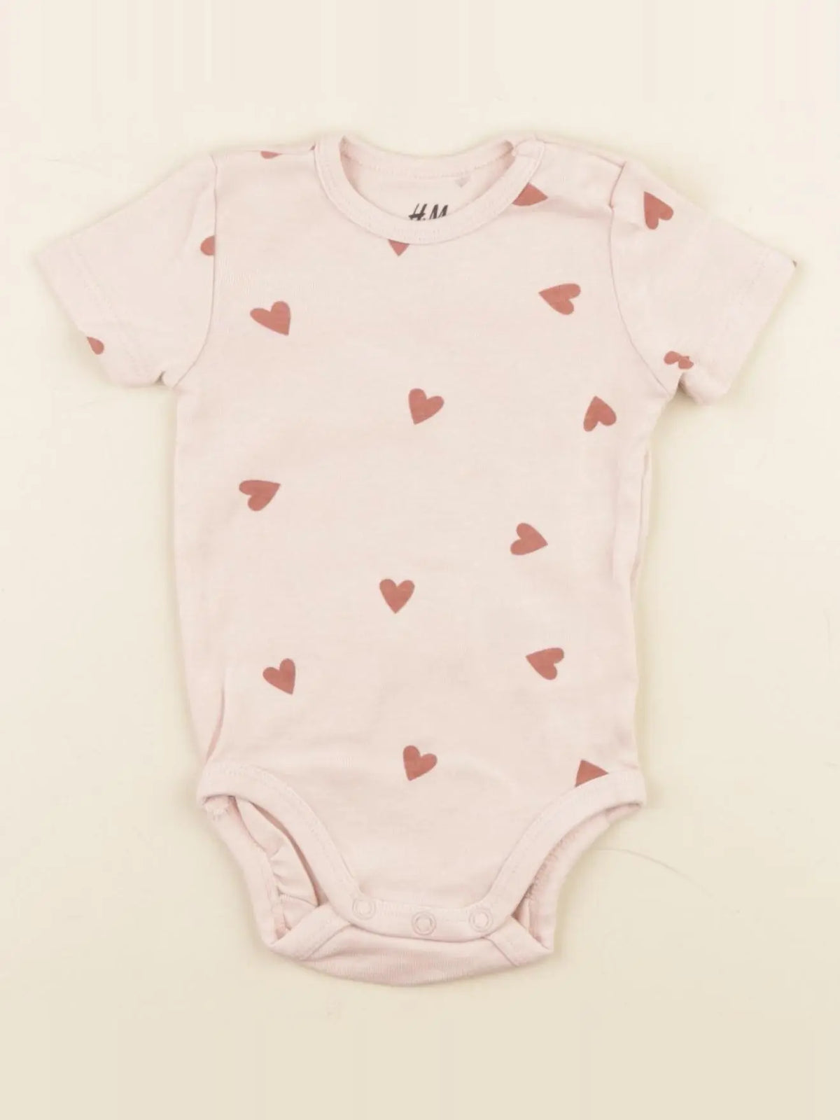 H&M - body rose - 1/2 mois