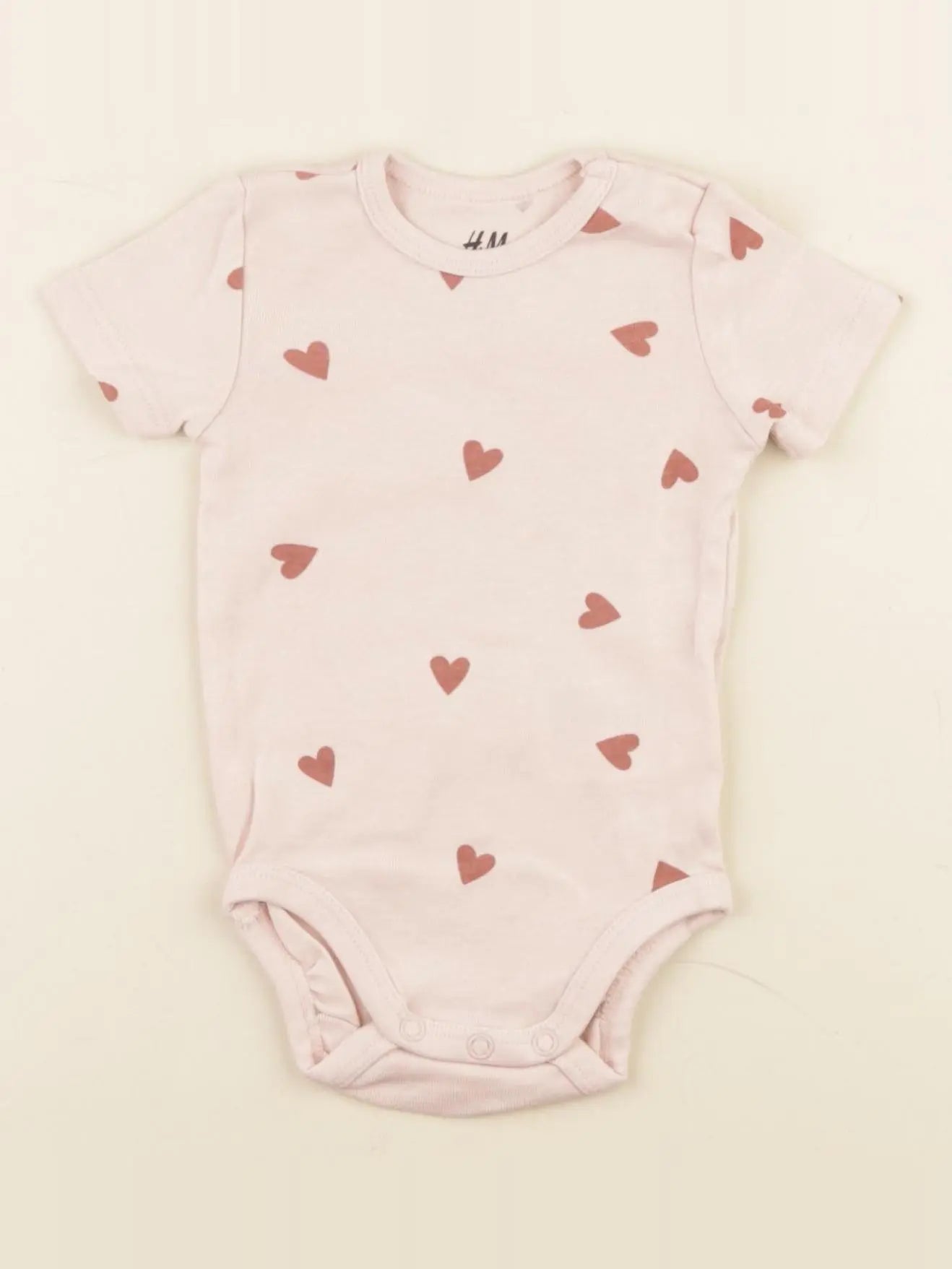 H&M - body rose - 1/2 mois