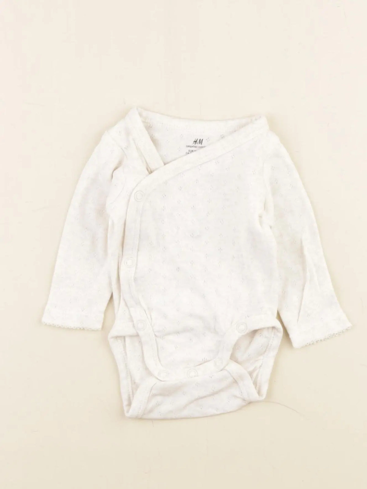 H&M - body beige - 0 mois