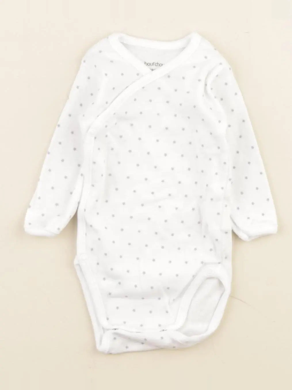 Boutchou - body blanc - 0 mois